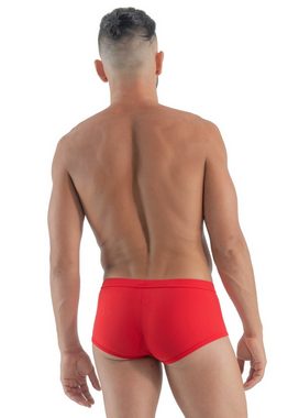 Geronimo Boxershorts Erotic Classic Push Boxer mit Druckknopf Red (Mini-Boxer, 1-St)