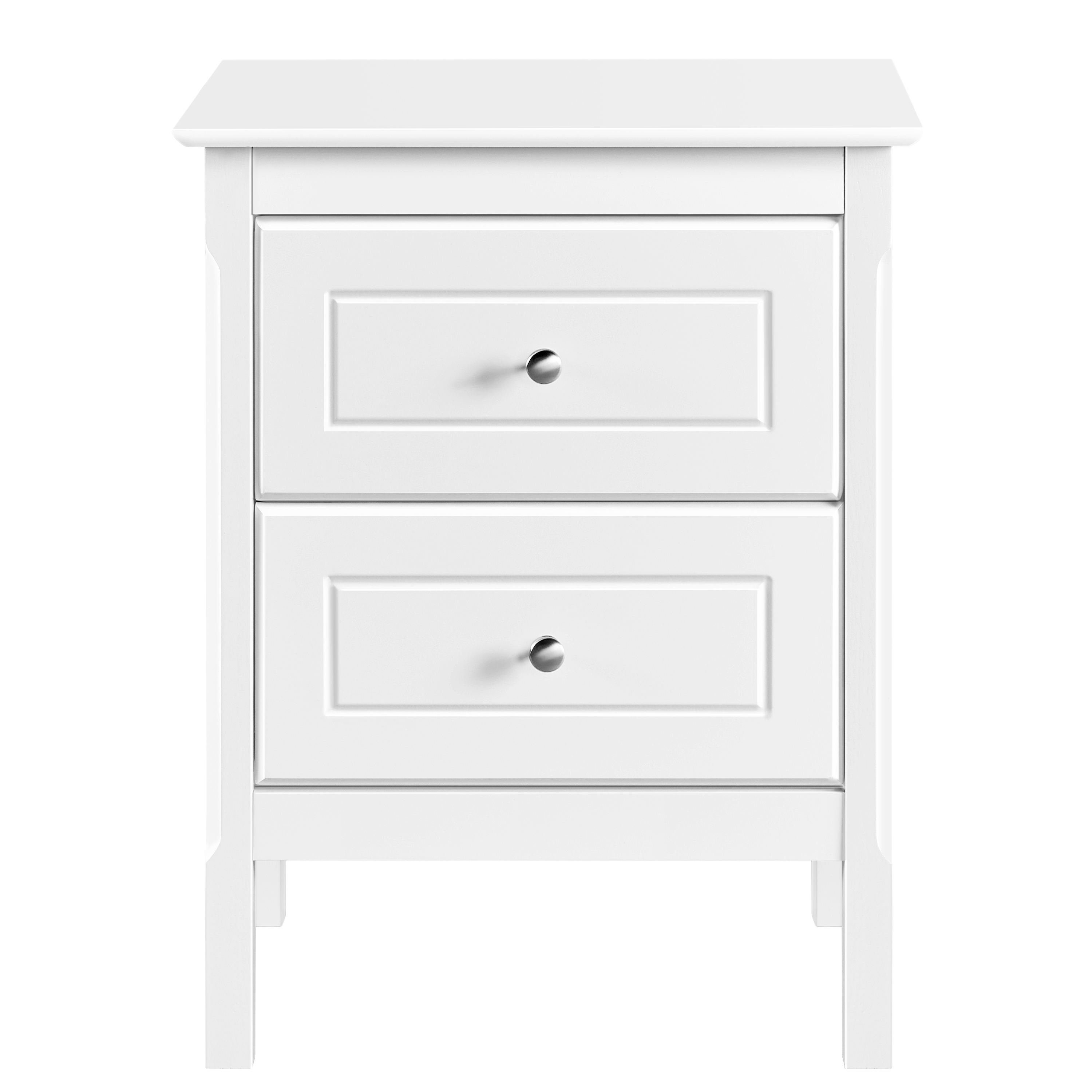 Yaheetech Nachttisch (1-St), Nachtschrank Beistelltisch mit 2 Schubladen fü günstig online kaufen