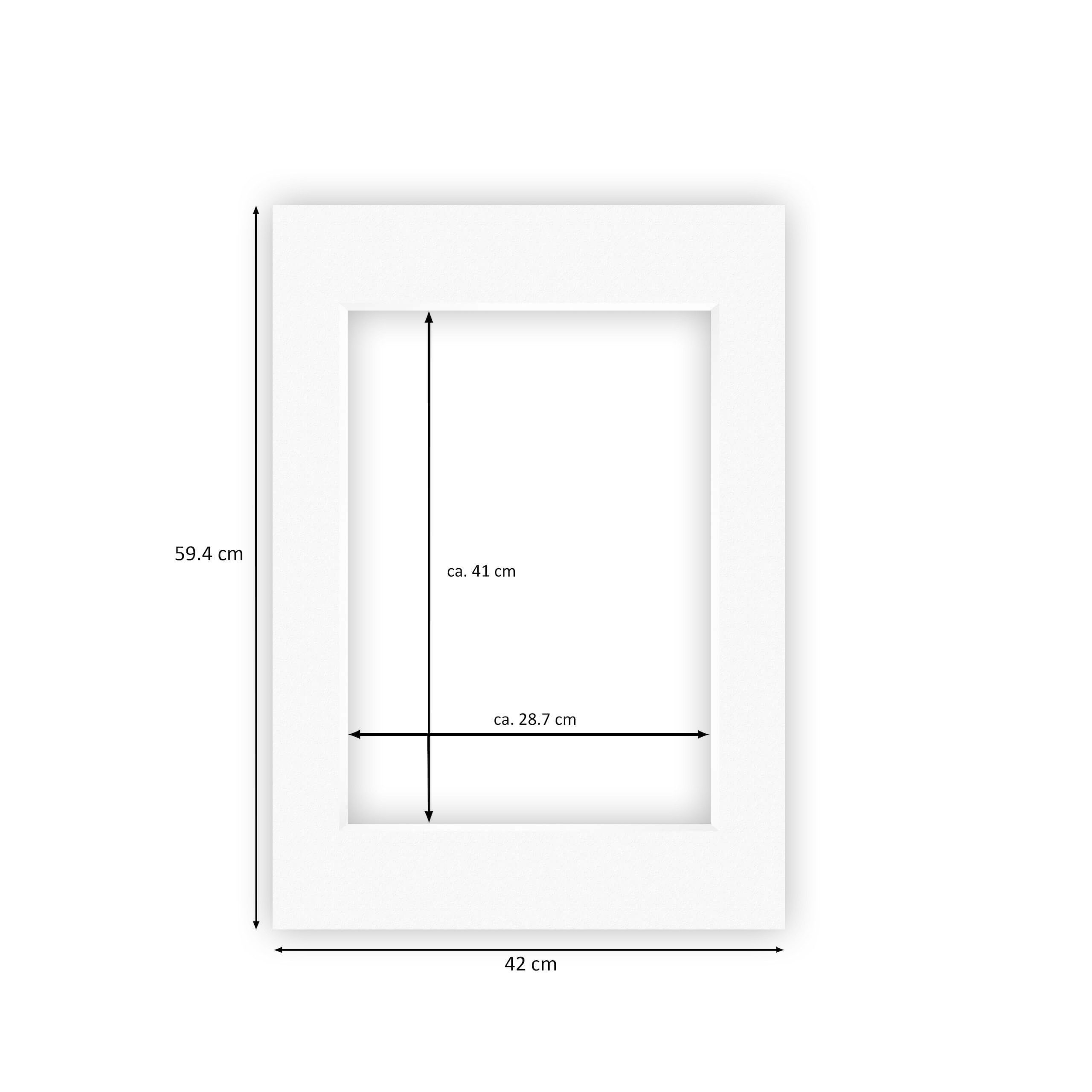 nielsen Bilderrahmen Passepartout Conservation 1,5 mm, günstig online kaufen