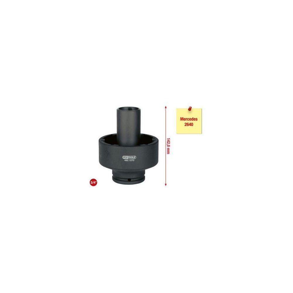 KS Tools Drehmomentschlüssel 3/4" Nutmuttern-Schlüssel 460.1070, 460.1070