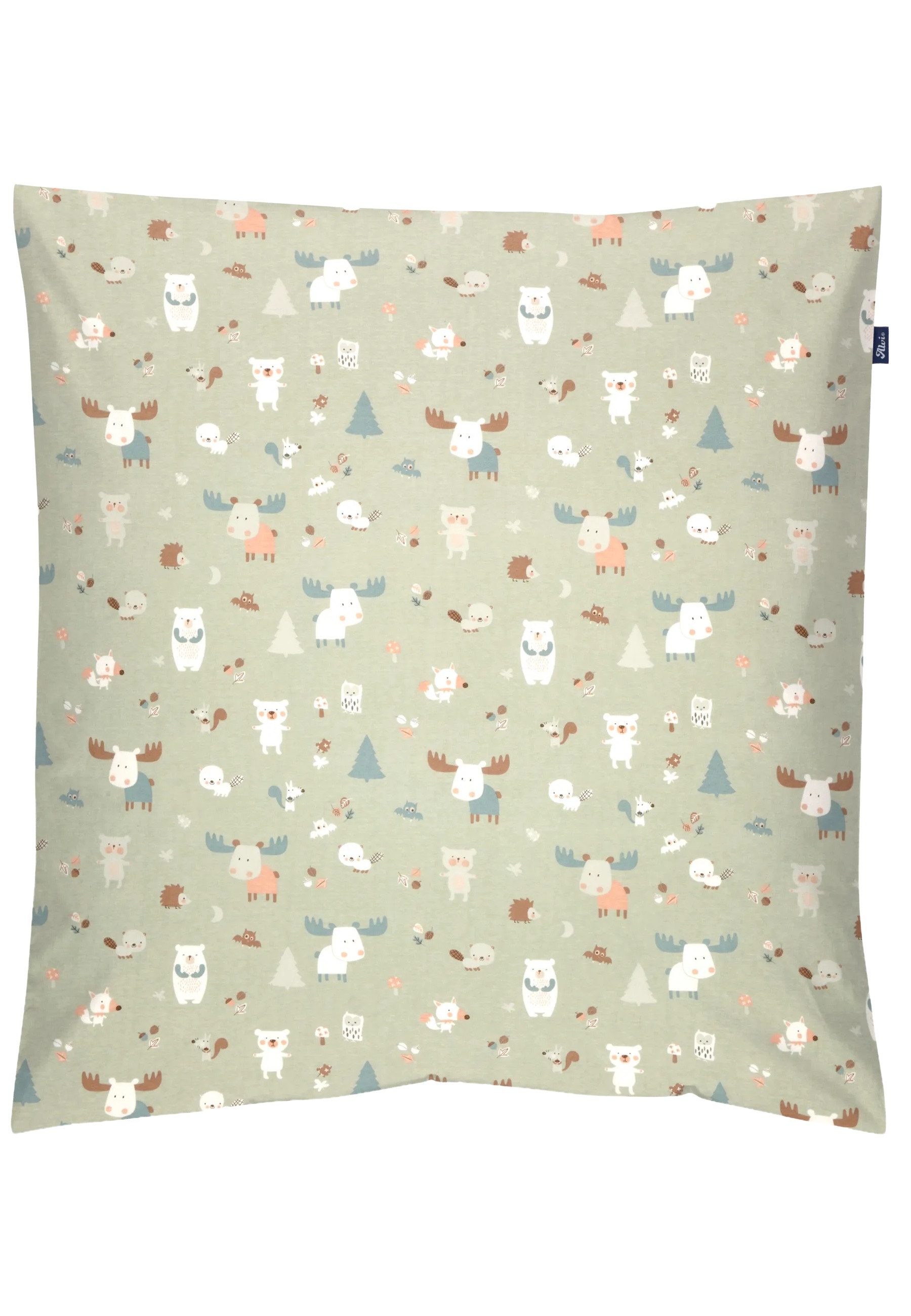 Alvi® Babybettwäsche Bettwäsche Baumwolle ., Baumwolle, 2 teilig, atmungsaktiv