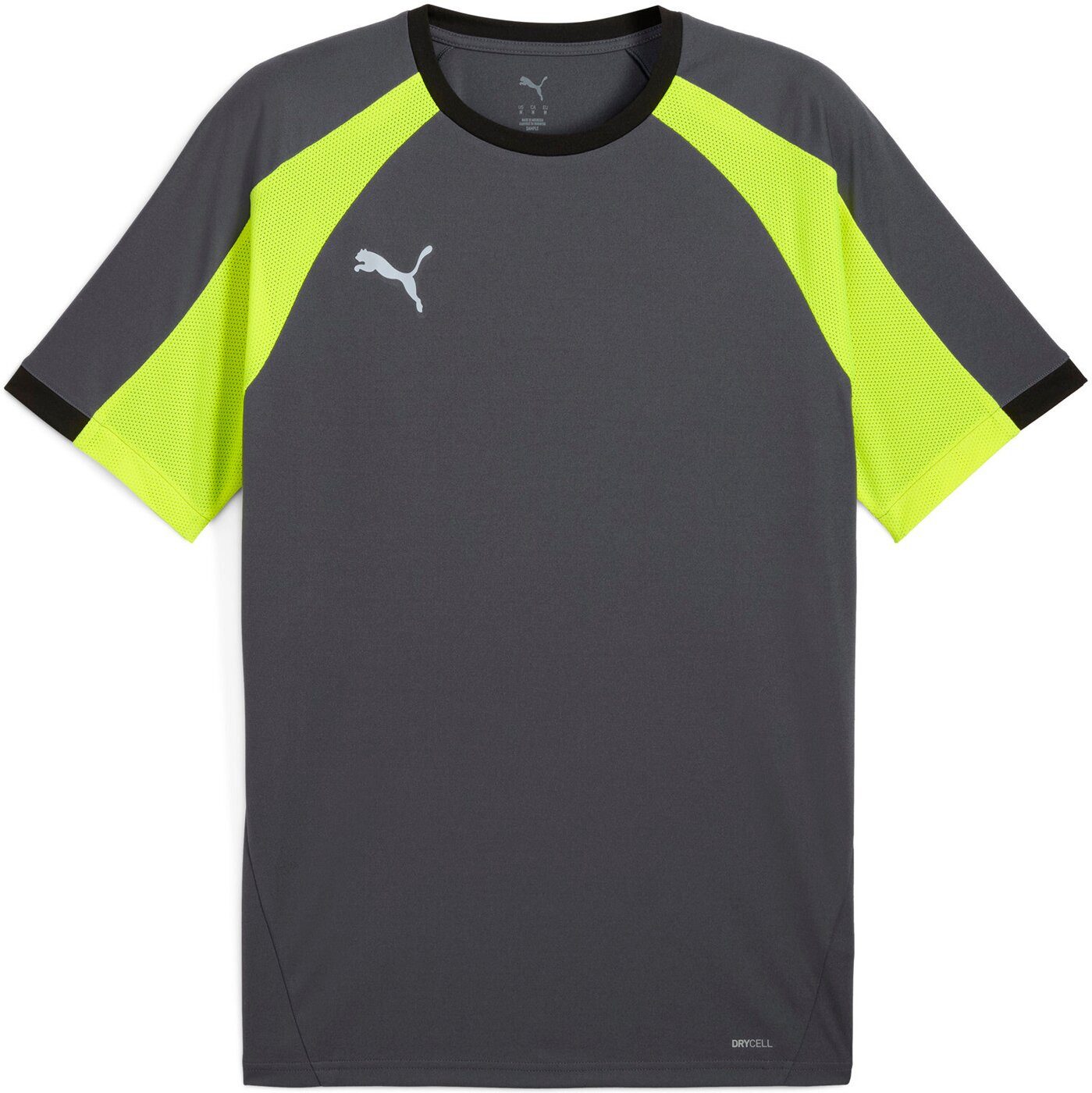 PUMA Trainingsshirt IndividualLIGA Jersey GALACTIC GRAY-YELLOW günstig online kaufen