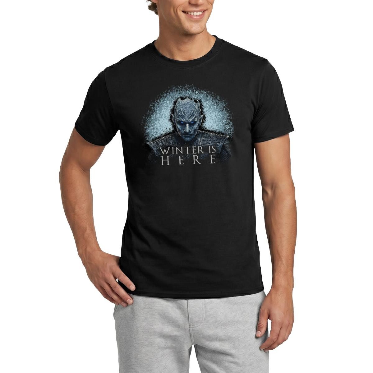 T-Shirt Game Of Thrones Night King Winter Is Here Männer T-Shirt