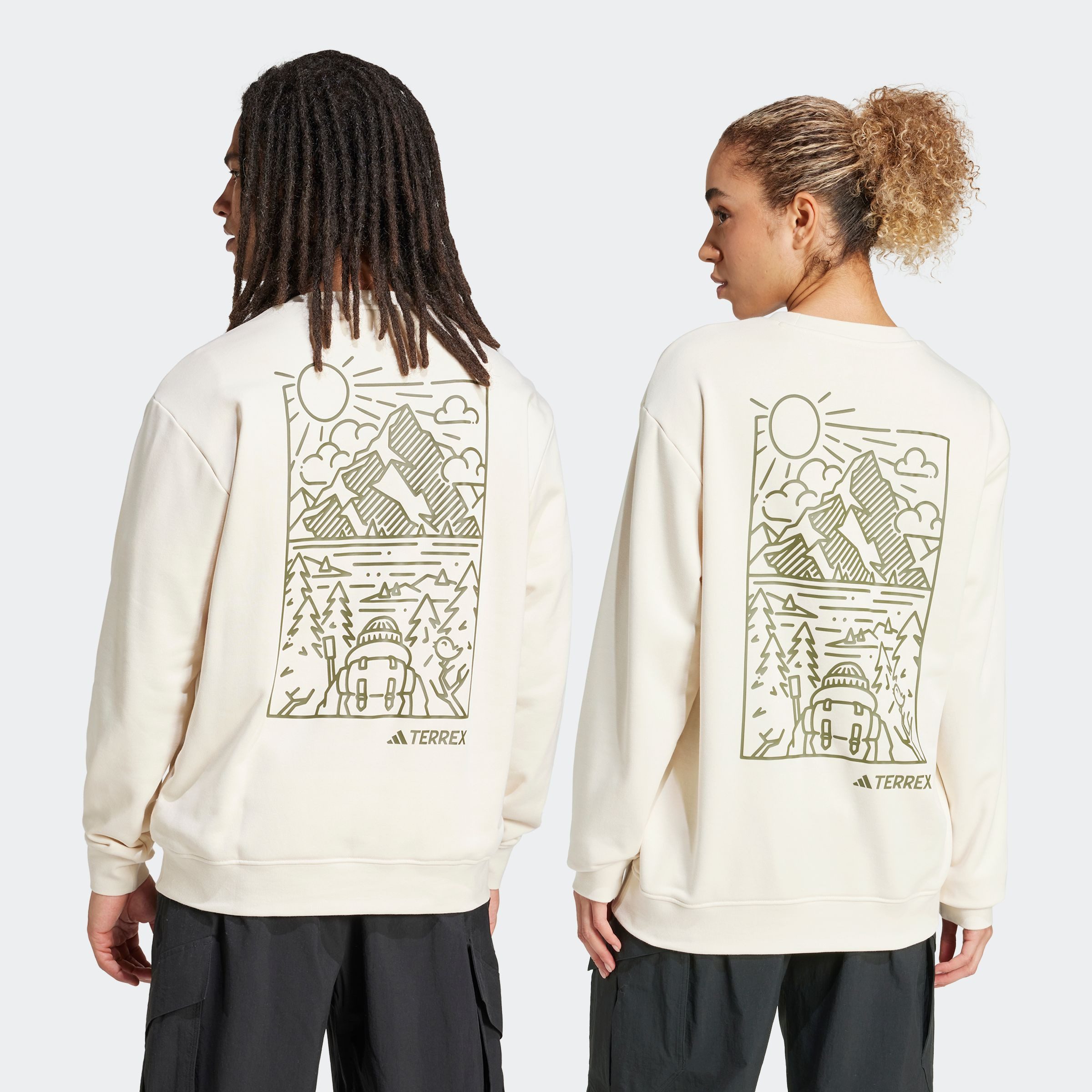 adidas TERREX Funktionsshirt WILD CREW günstig online kaufen