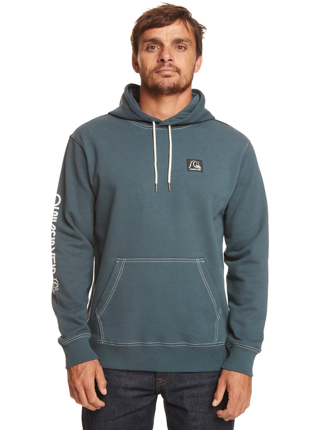 Quiksilver Kapuzensweatshirt The Material: g/m2] Bio-Baumwollstoff [390 Original