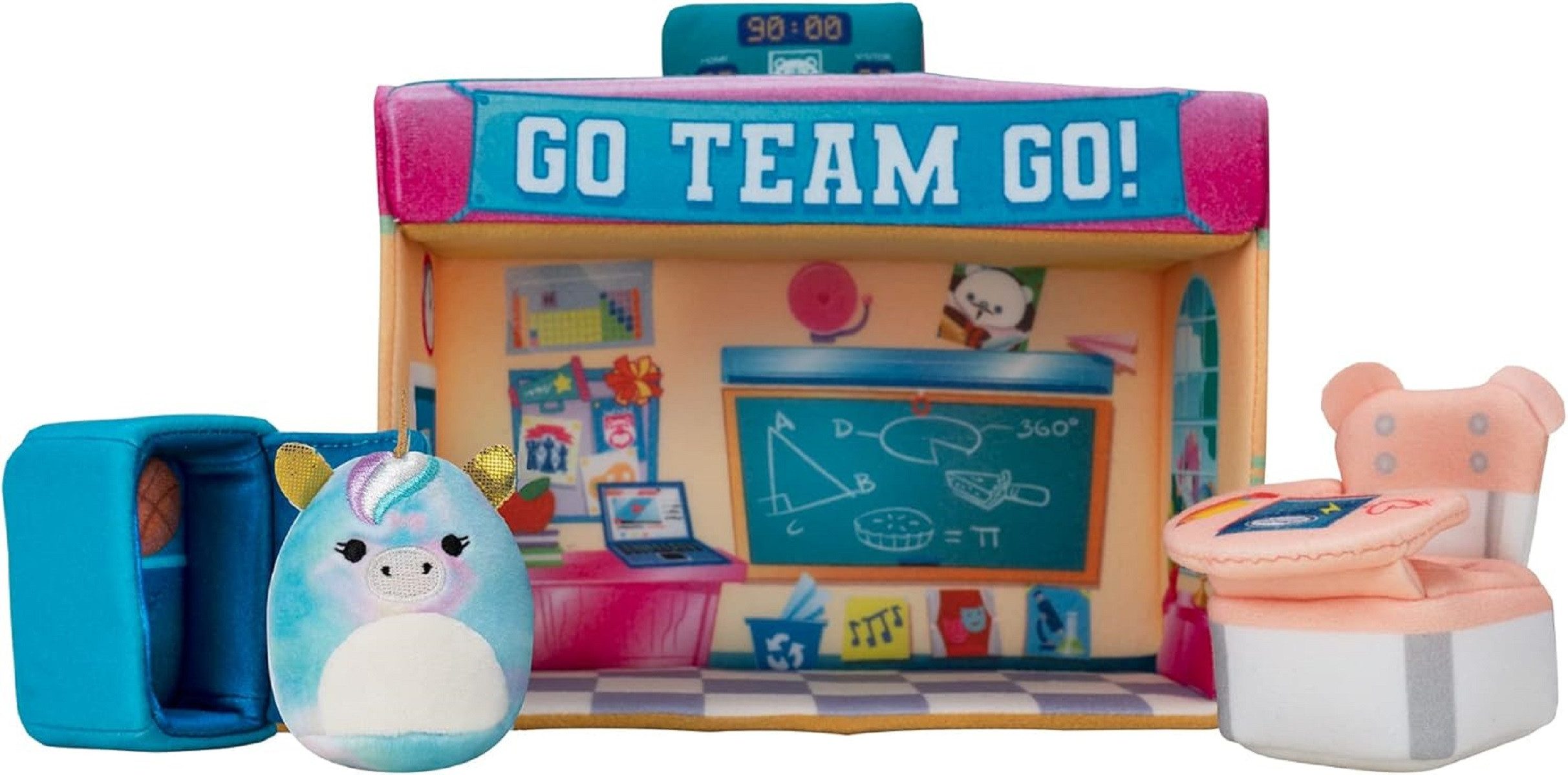 Squishmallow Plüschfigur Squishville Schule Spielset 5 günstig online kaufen