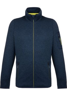 Reusch Skijacke Knitted Jacket in Melange-Optik