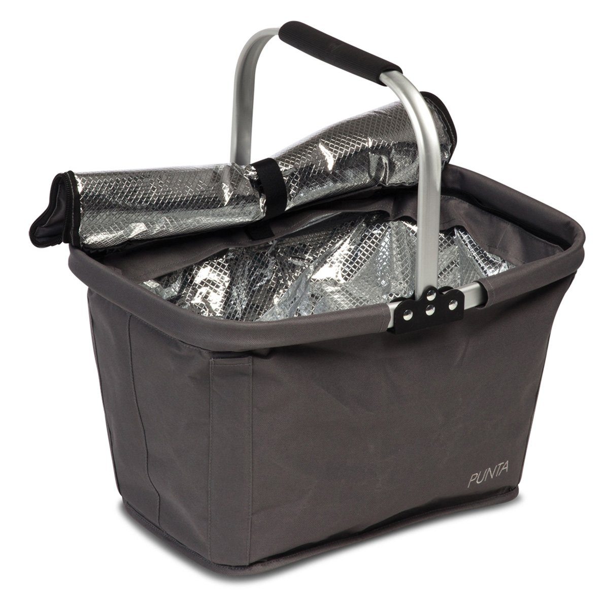  Reisenthel carrybag iso Einkaufskorb mit Kühlfunktion Iso  Frame Twist Silver
