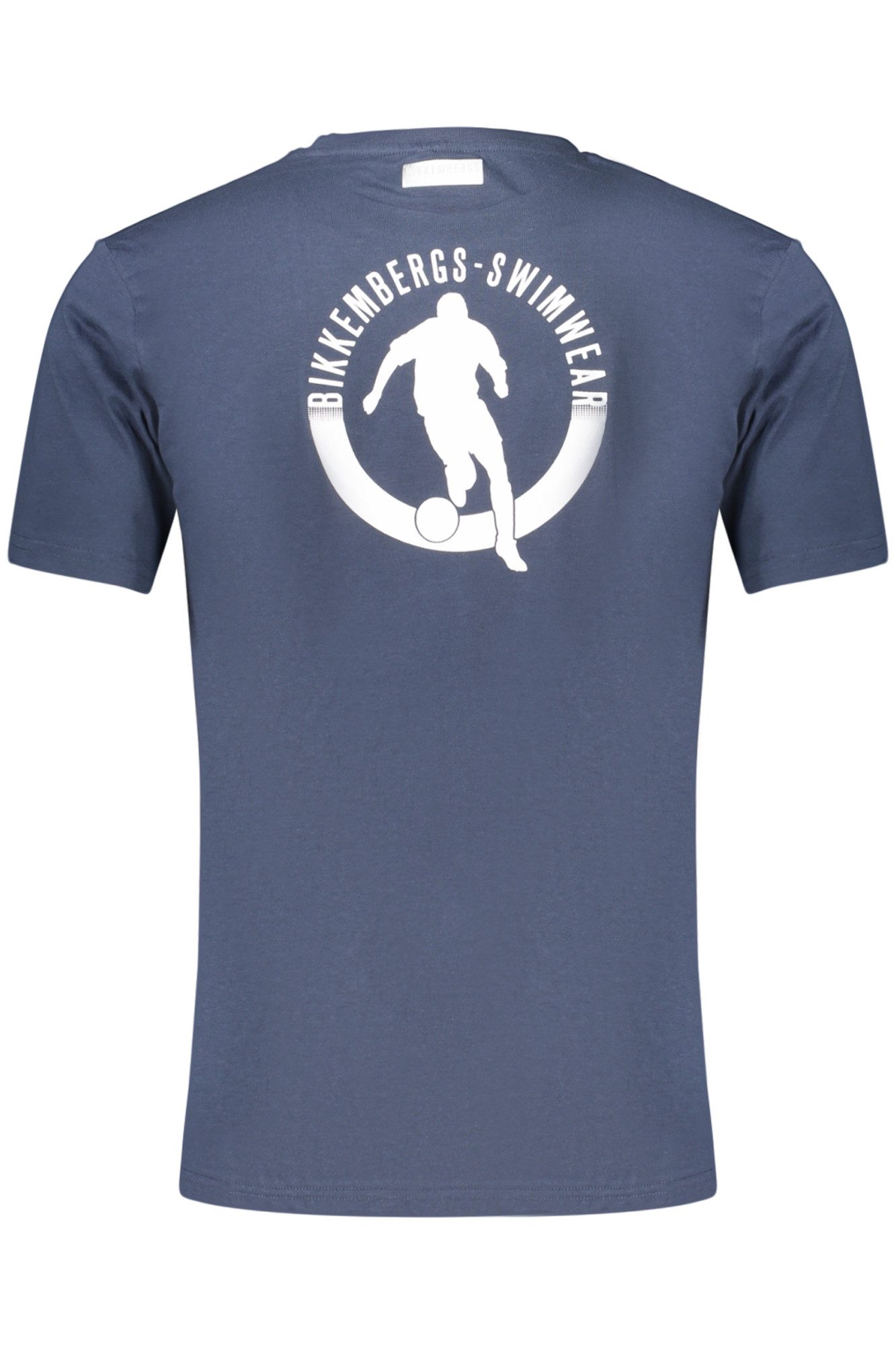 Bikkembergs T-Shirt Stilvolles Blaues Herren T-Shirt mit Print und