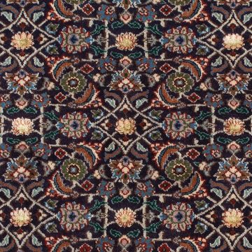 Orientteppich Perser - Classic quadratisch - 104 x 103 cm - dunkelblau, morgenland, quadratisch, Höhe: 10 mm, Wohnzimmer, Handgeknüpft, Einzelstück mit Zertifikat