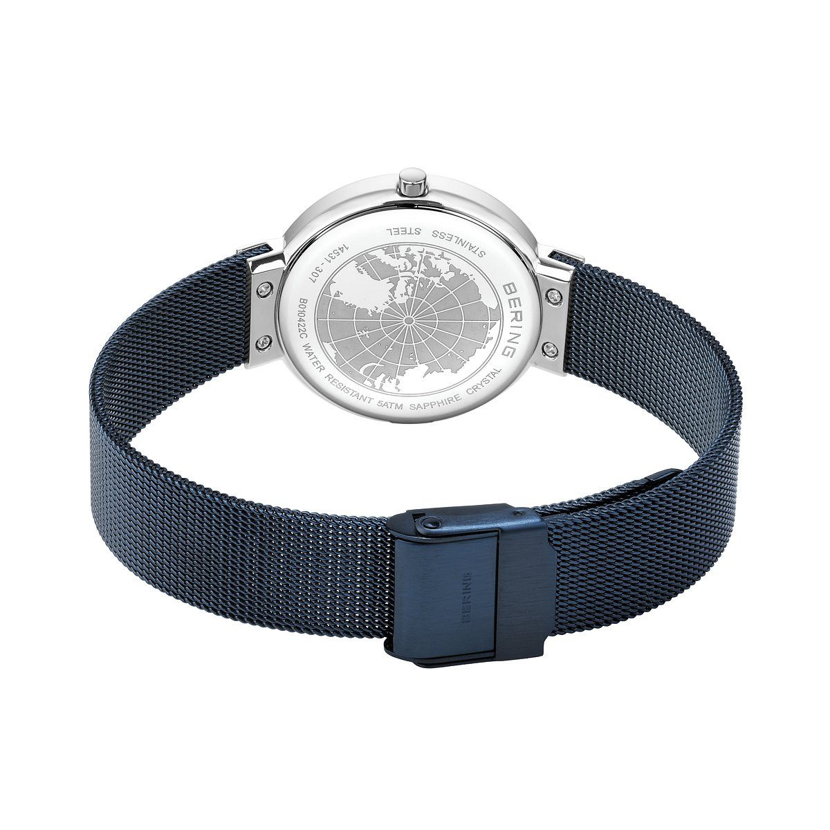 Bering Quarzuhr 14531 Classic Kollektion, Damen Armbanduhr, 31mm, Stilvoll, Elegant, Edelstahlgehäuse