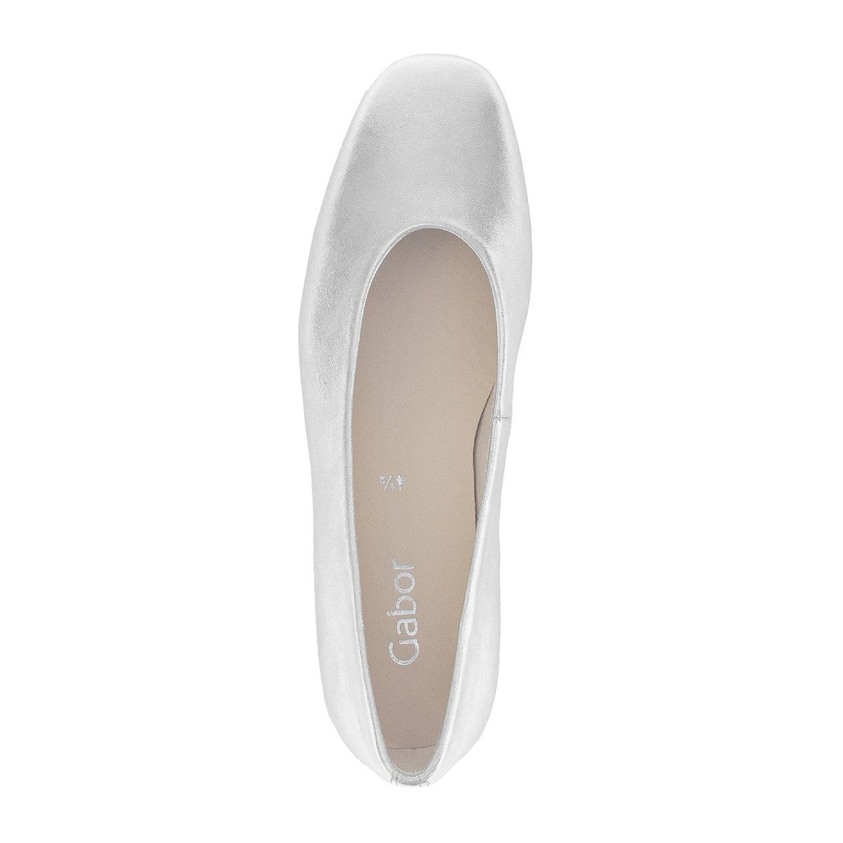 Gabor Gabor 4.140.61_6, Ballerina, Silber, Damen Ballerina