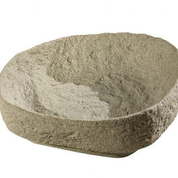 GREENLIFE® Pflanzschale für den Dekor-Regenspeicher "Hinkelstein", sand