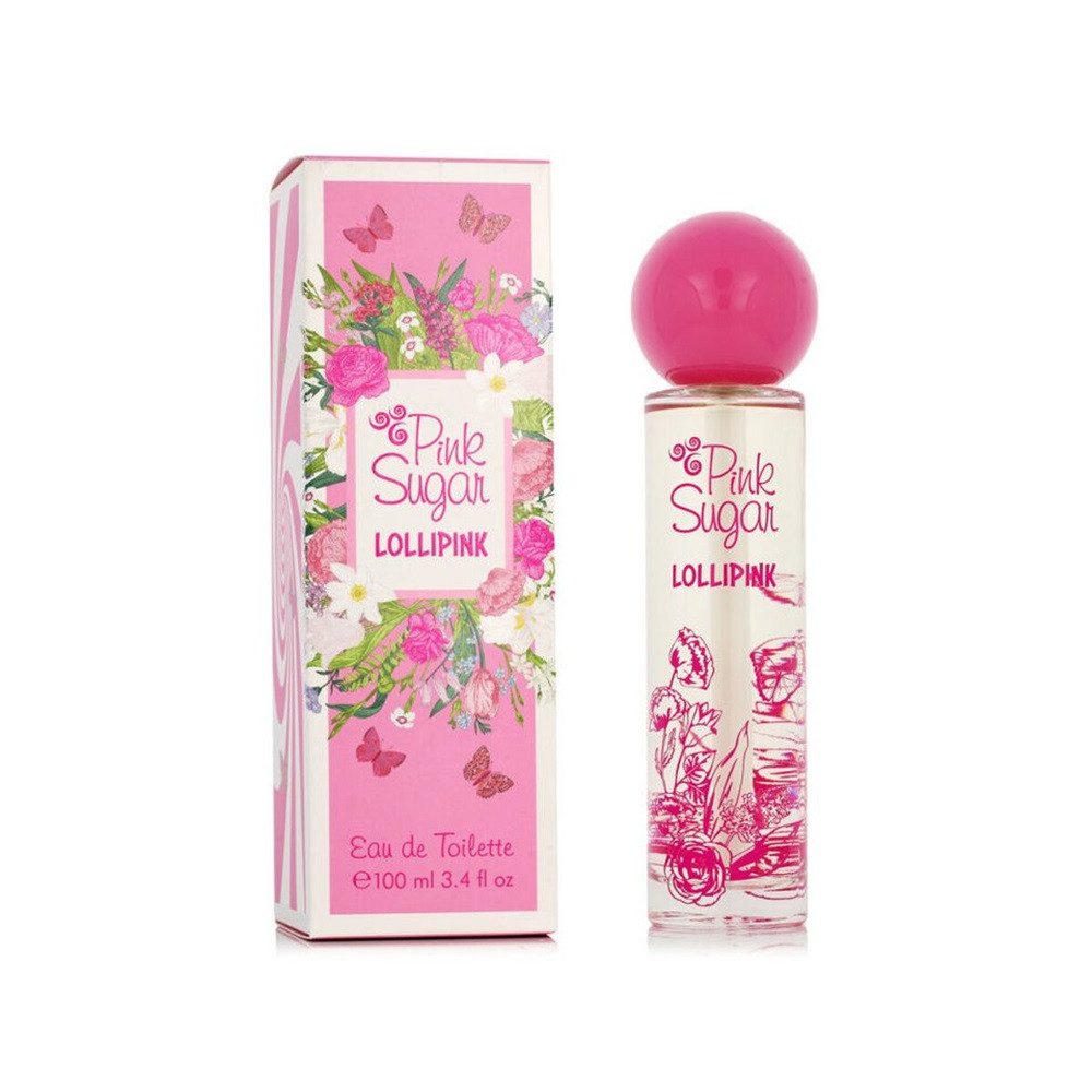 Aquolina Eau de Toilette Pink Sugar, Glasflakon, Parfüm EDT, Damenduft