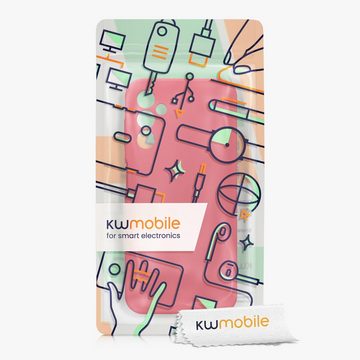 kwmobile Handyhülle Hülle für Samsung Galaxy A14 5G, Hülle Silikon gummiert - Handyhülle - Handy Case in Awesome Pink