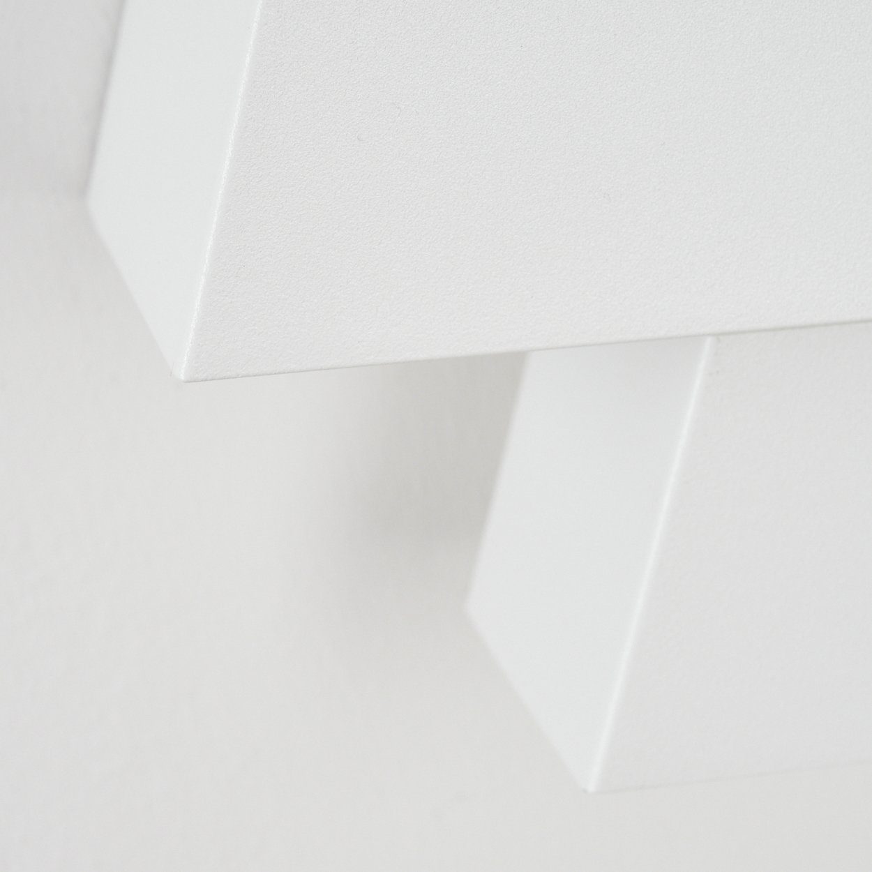 hofstein Wandleuchte »Treviglio« moderne Wandlampe in Weiß, ohne Leuchtmittel Metall aus