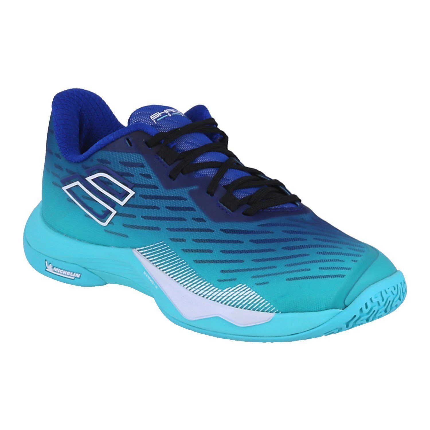 Babolat Shadow Tour 5 (Stabilität) blau/grün Herren Badmintonschuh