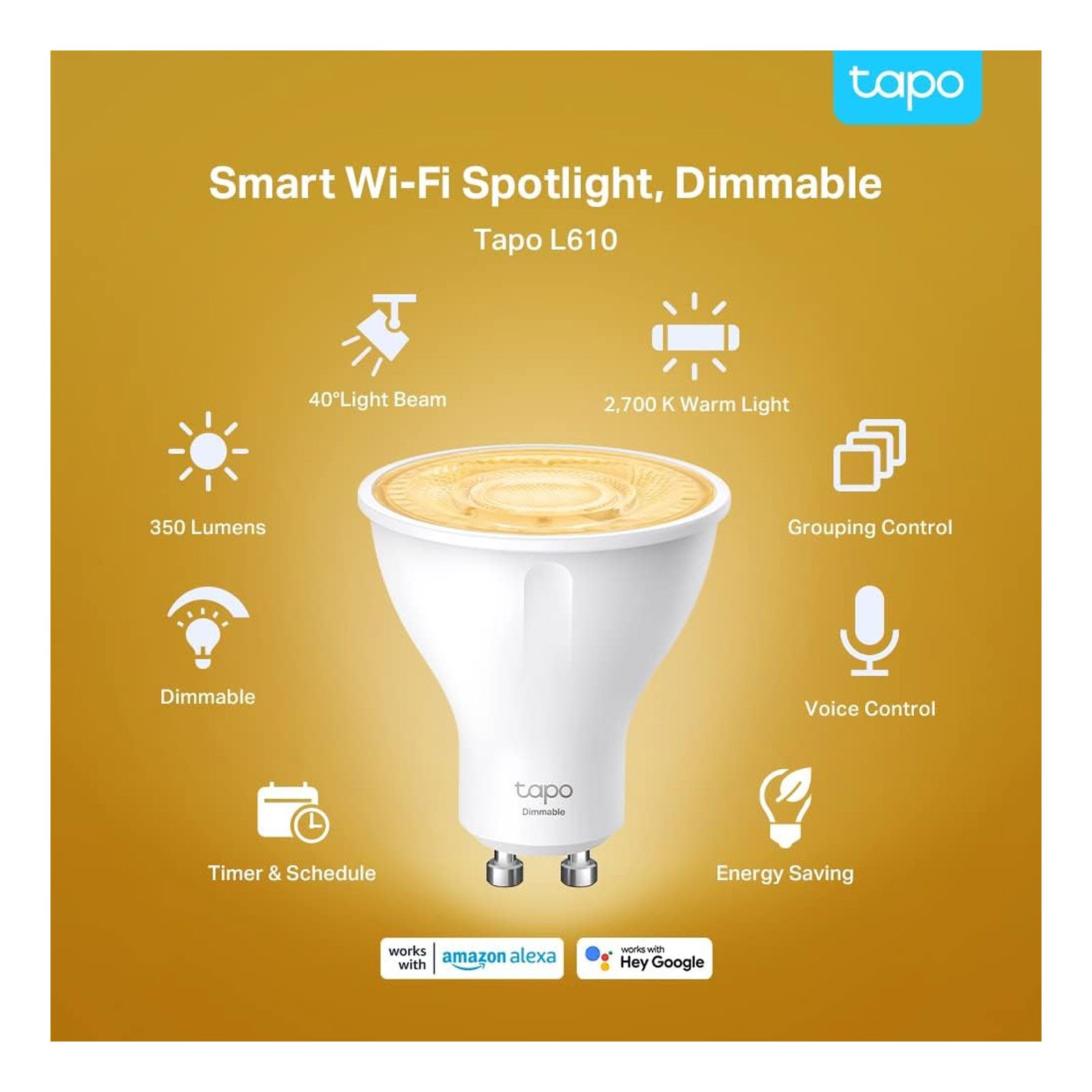 tp-link Einbauleuchte L610 GU10