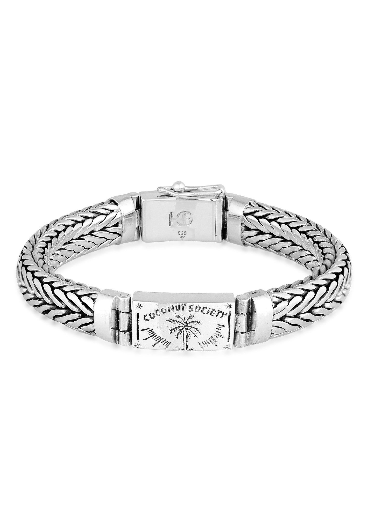 HAZE & GLORY Silberarmband Zopfglieder - günstig online kaufen