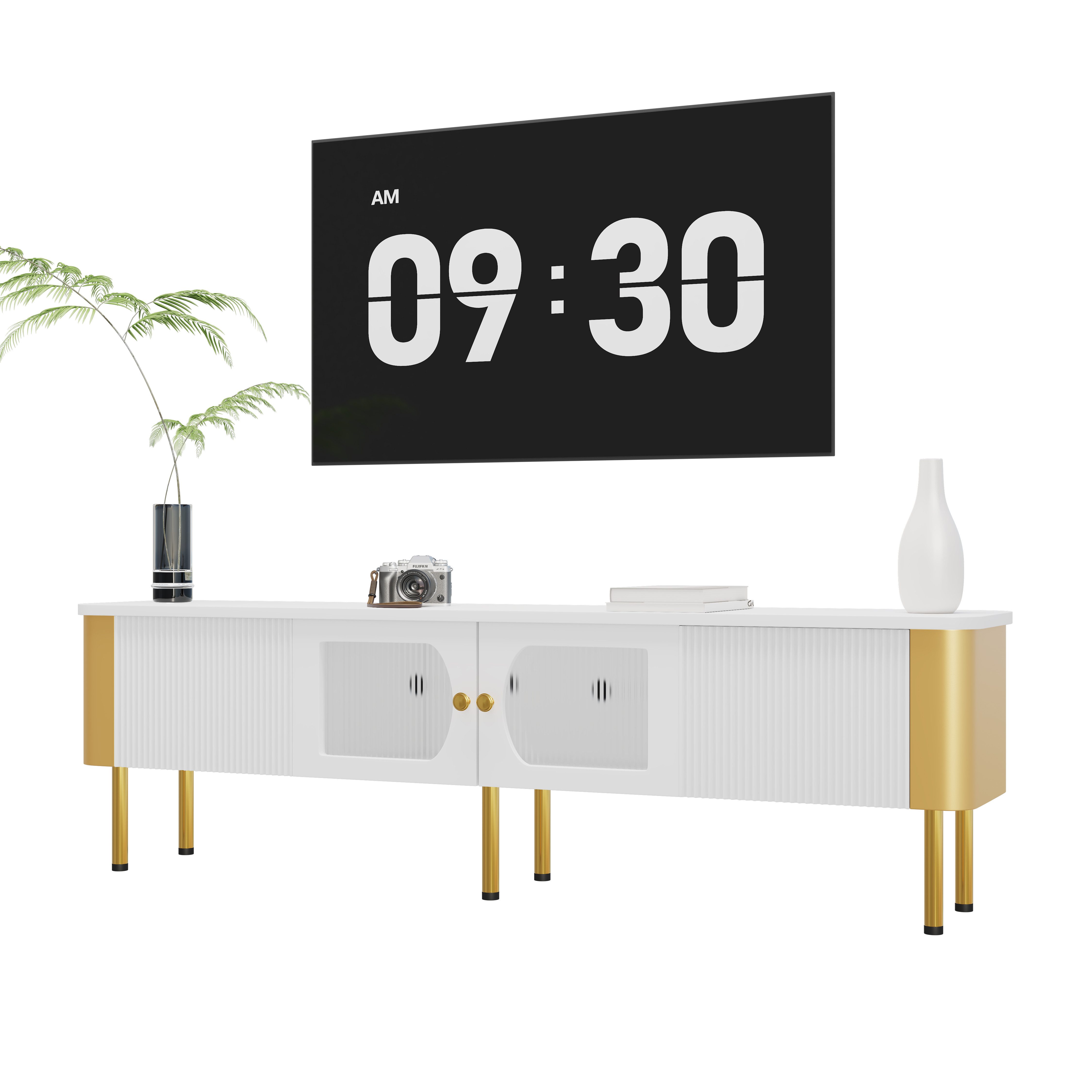 Refined Living TV-Schrank mit Schubladen und günstig online kaufen