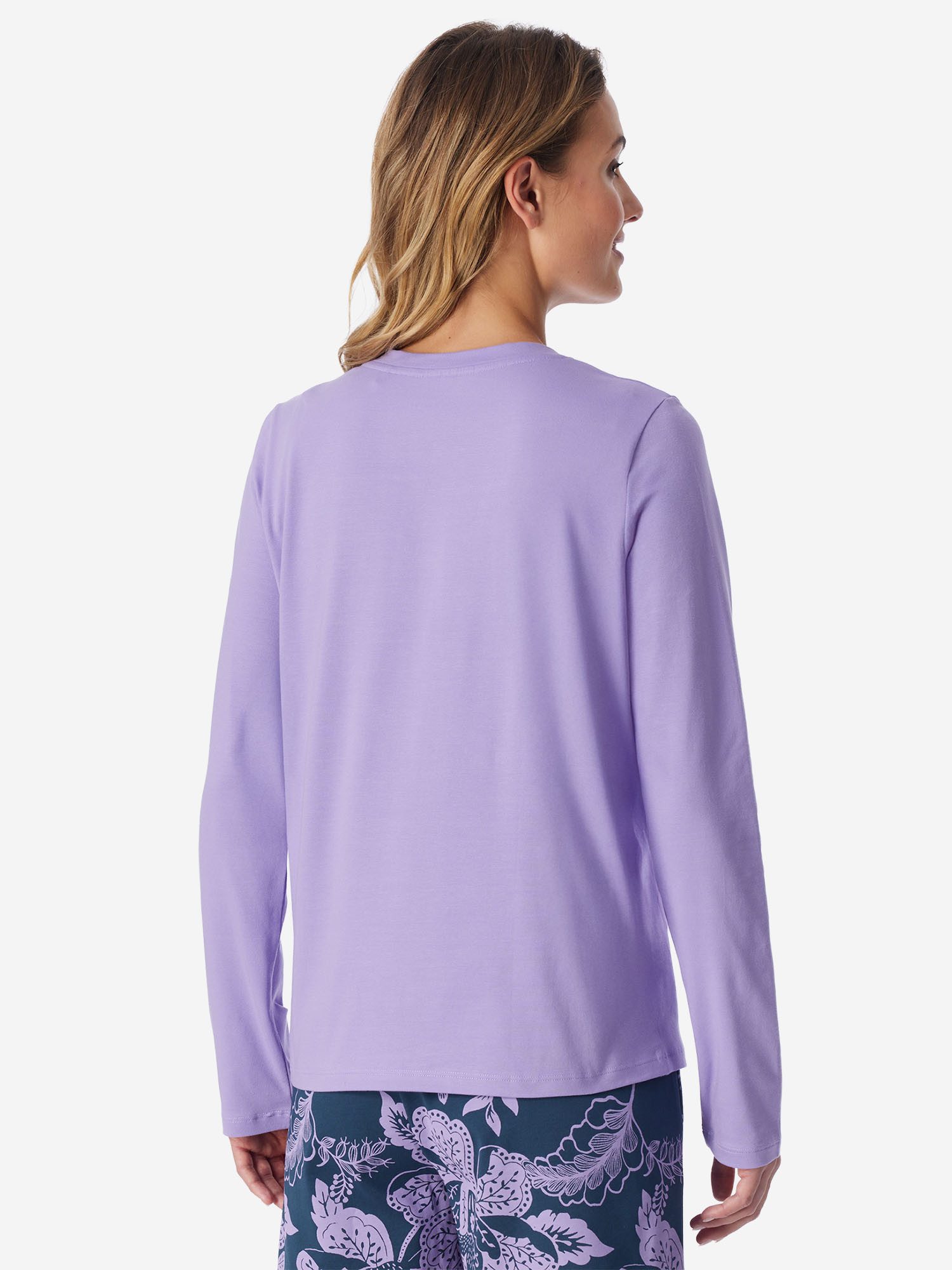 Schiesser Pyjamaoberteil Mix Relax Schlafshirt, Pyjama Shirt, Nachtshirt