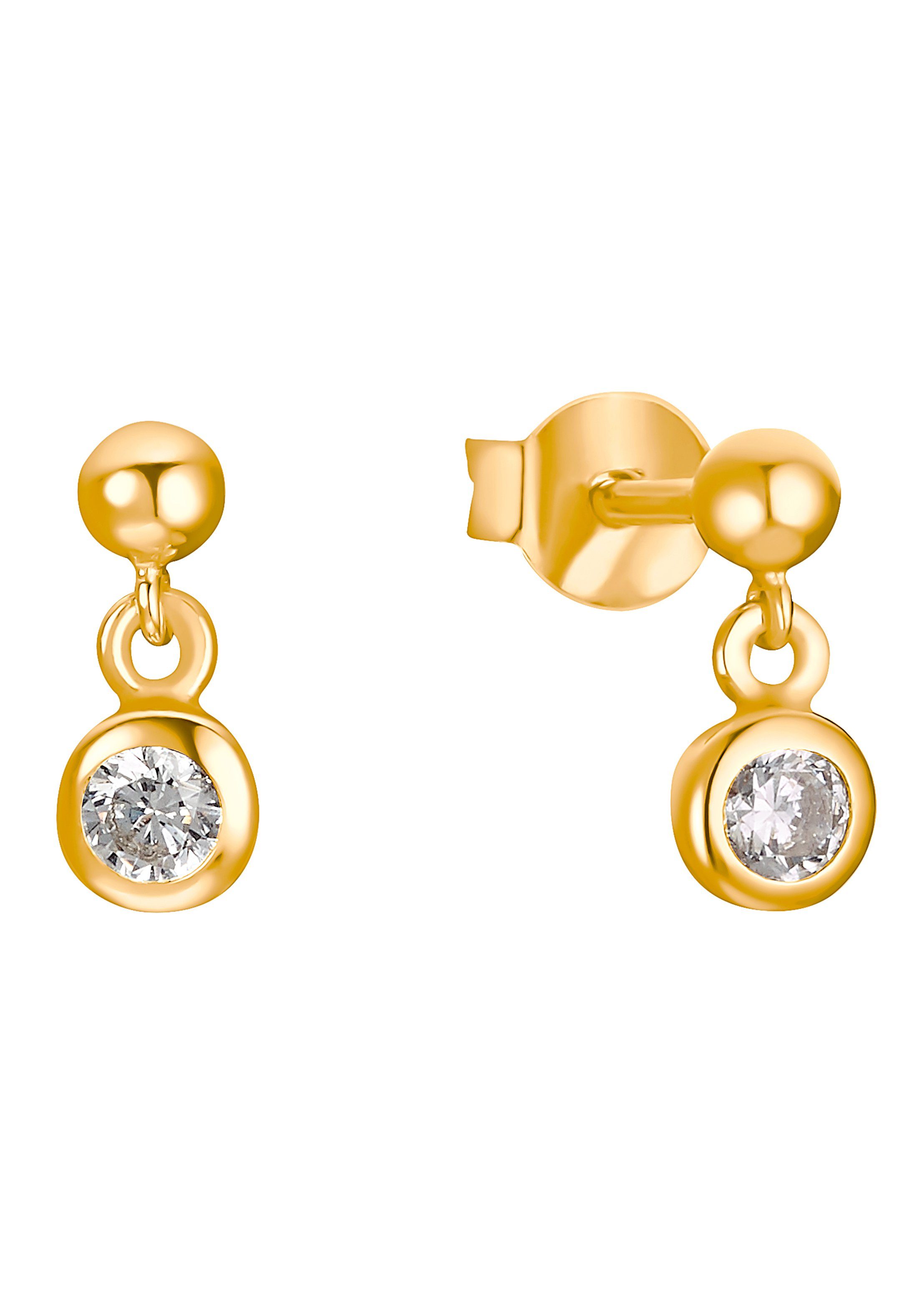 s.Oliver Paar Серьги, mit Zirkonia (synth)