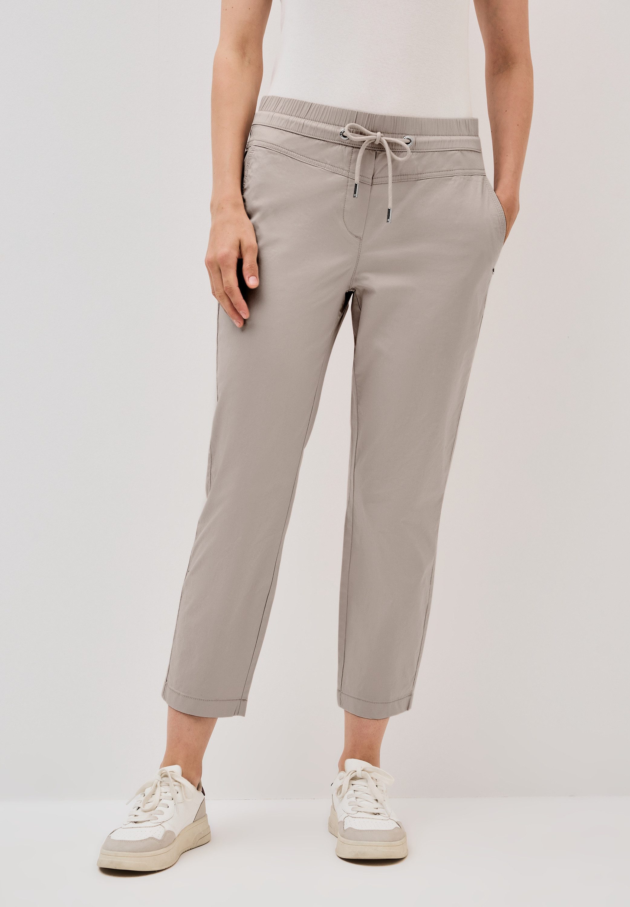 CECIL Jogger Pants Middle Waist
