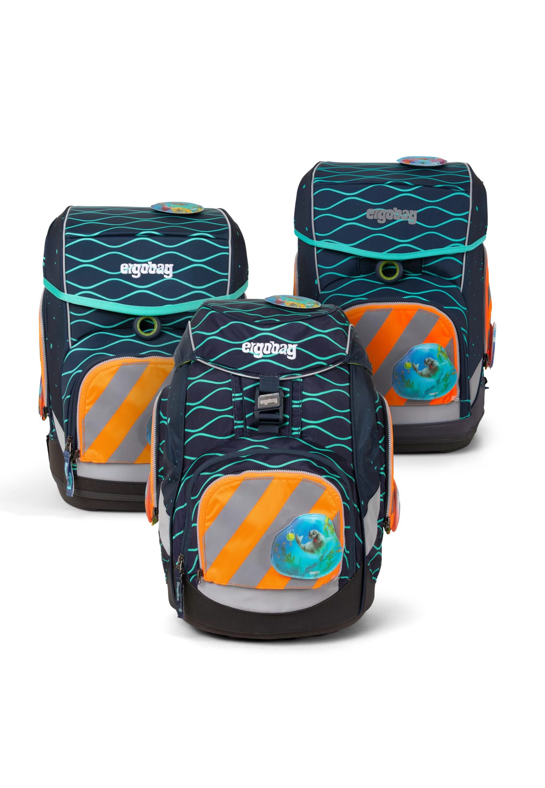ergobag Ранцы pack Sicherheitsset mit Reflektorstreifen (3-tlg)