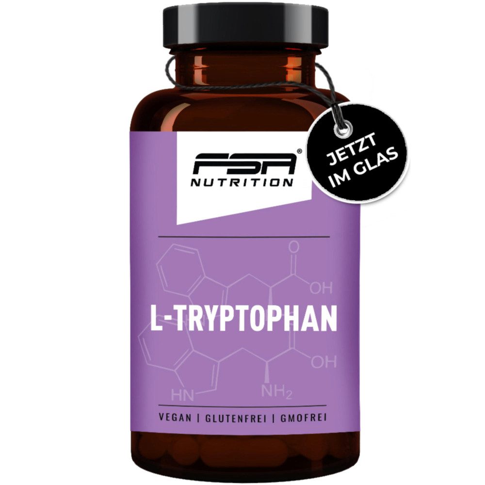 FSA NUTRITION L-Tryptophan im Glas Kapseln, 60 St., 31 g