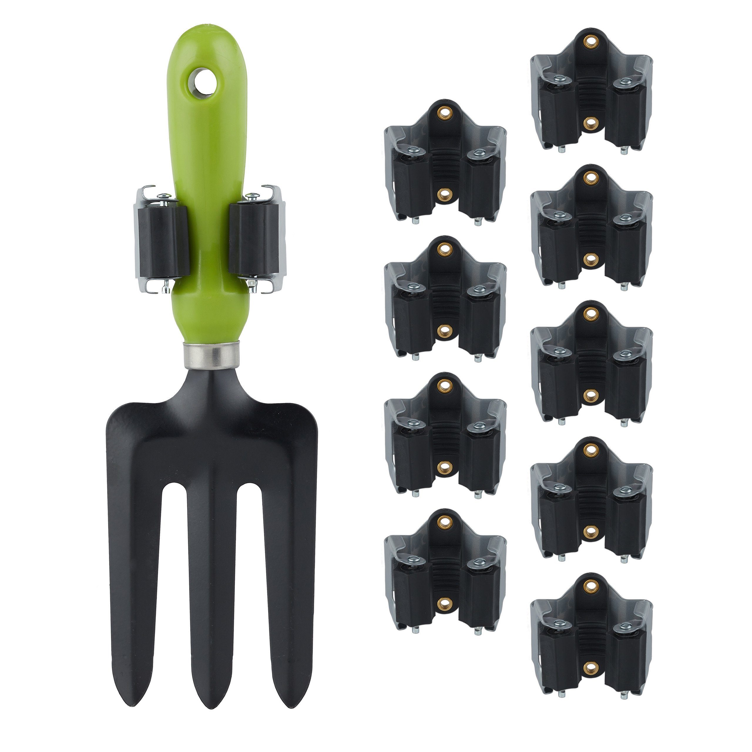 Gartengerätehalter Gerätehalter 10er Set