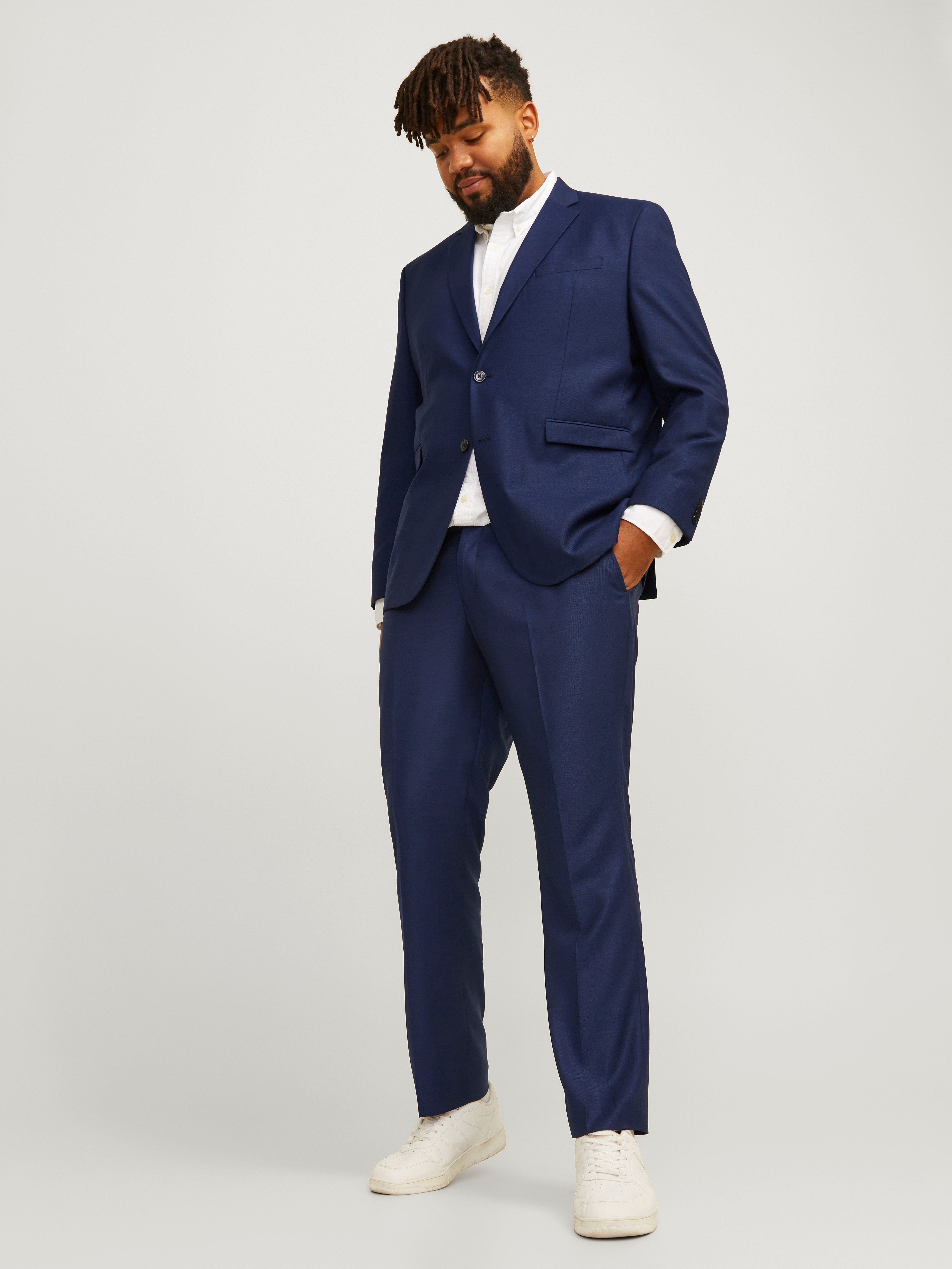 Jack & Jones PlusSize Anzughose JPRSOLARIS TROUSER NOOS PLS