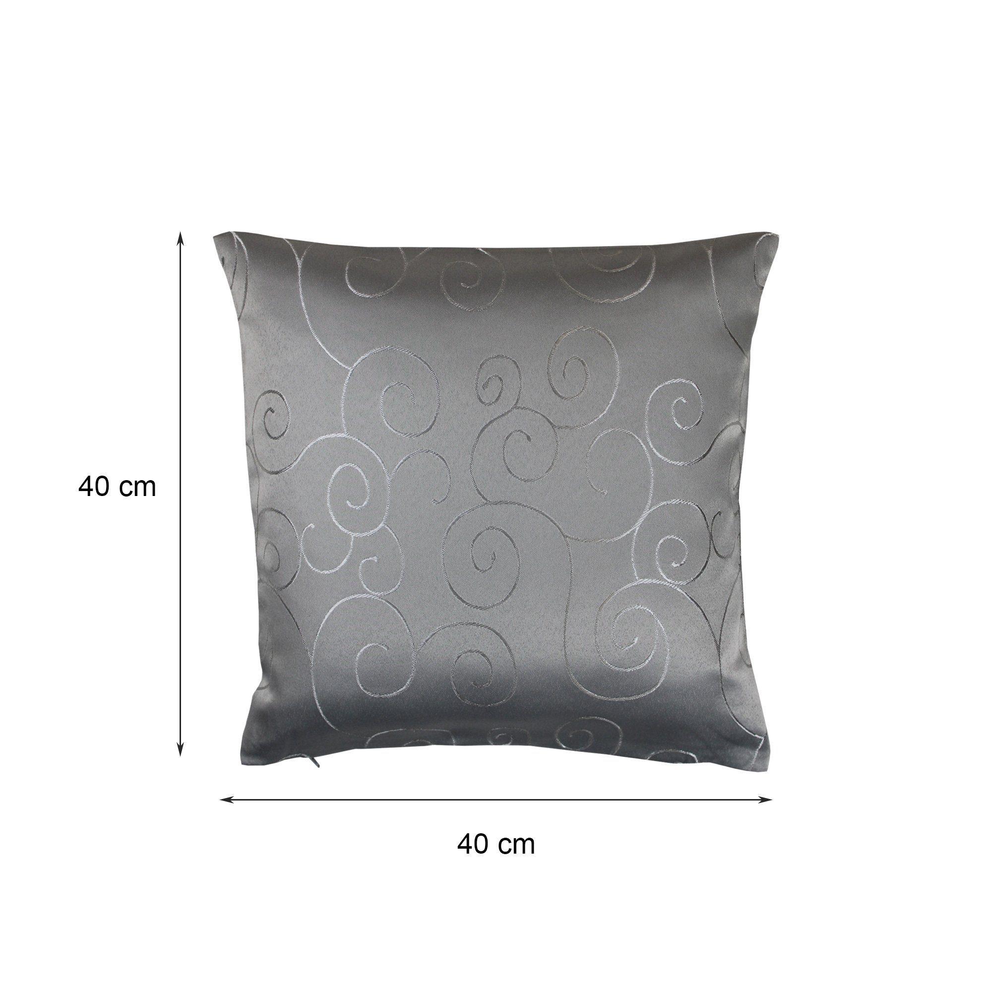 Haus und Deko Kissenbezug Kissenbezug Damast Circle Ornamente, (1 Stück) günstig online kaufen