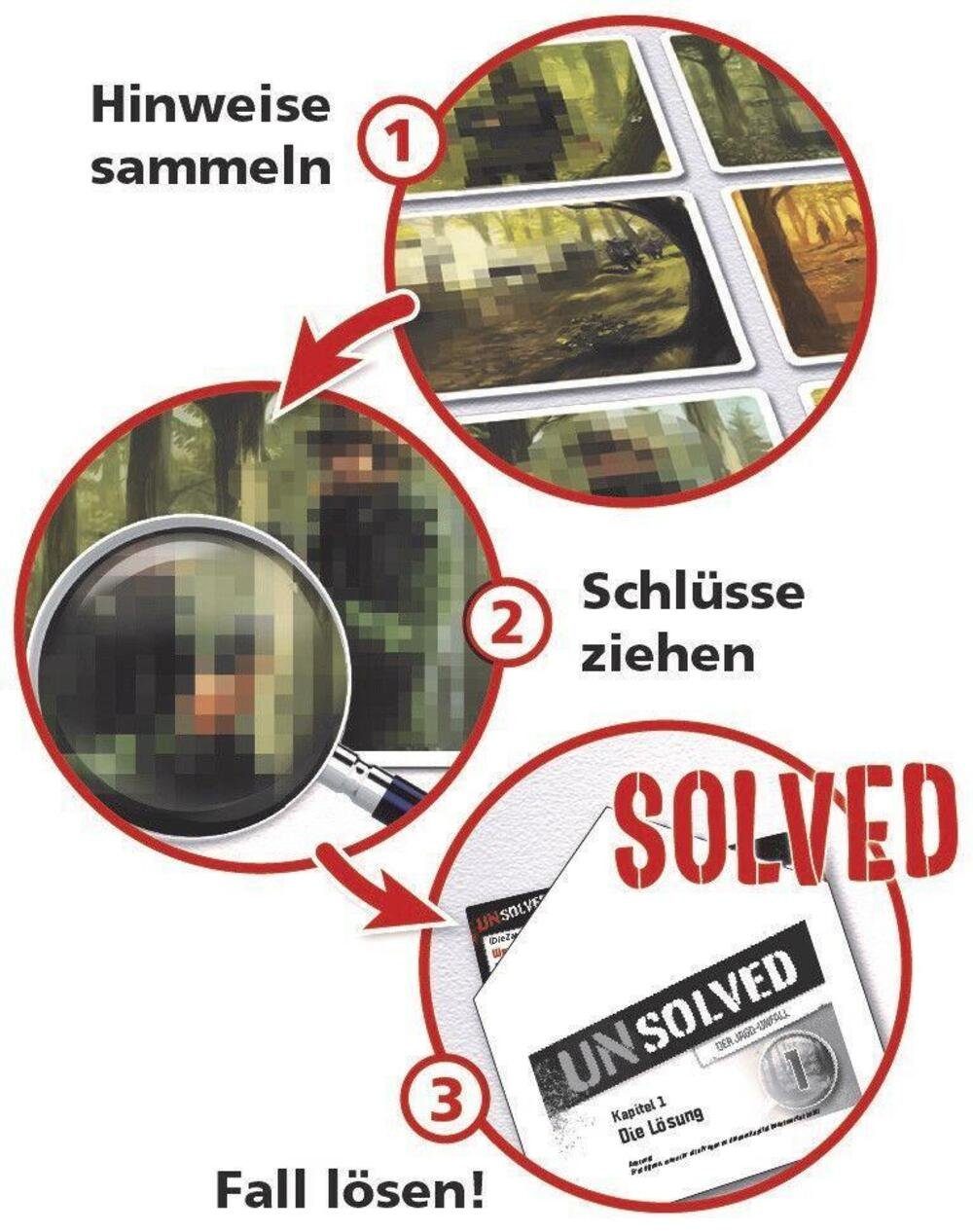 Unsolved - Jagd-Unfall AMIGO Der Spiel,