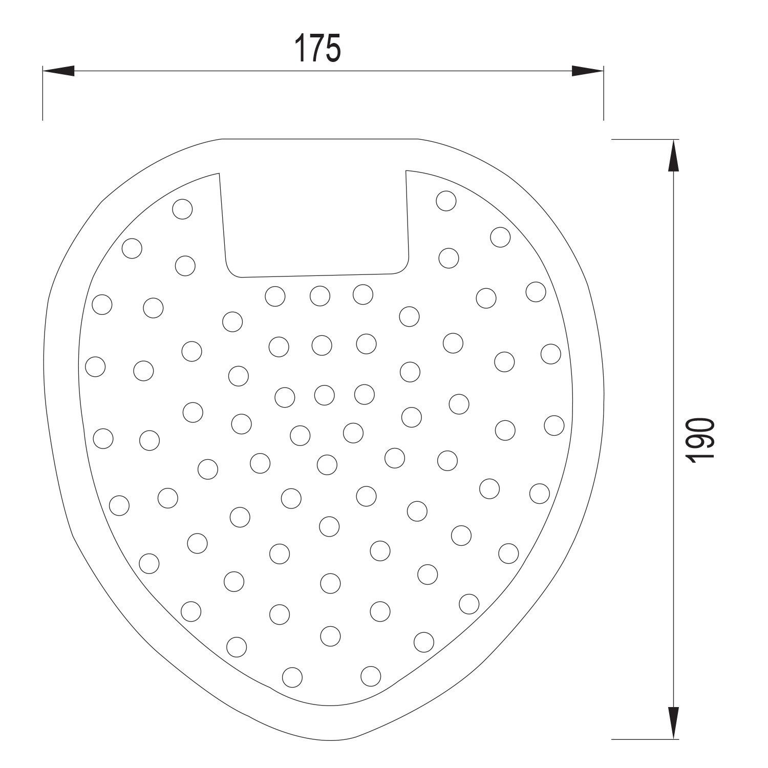 Schwab Urinal FRESCOBLUE Urinal-Schutzsieb 175x190 mm, blau, Plast, Schwab-6003900501