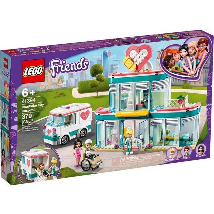 LEGO® Konstruktionsspielsteine LEGO Friends - Krankenhaus von Heartlake City (379 St)