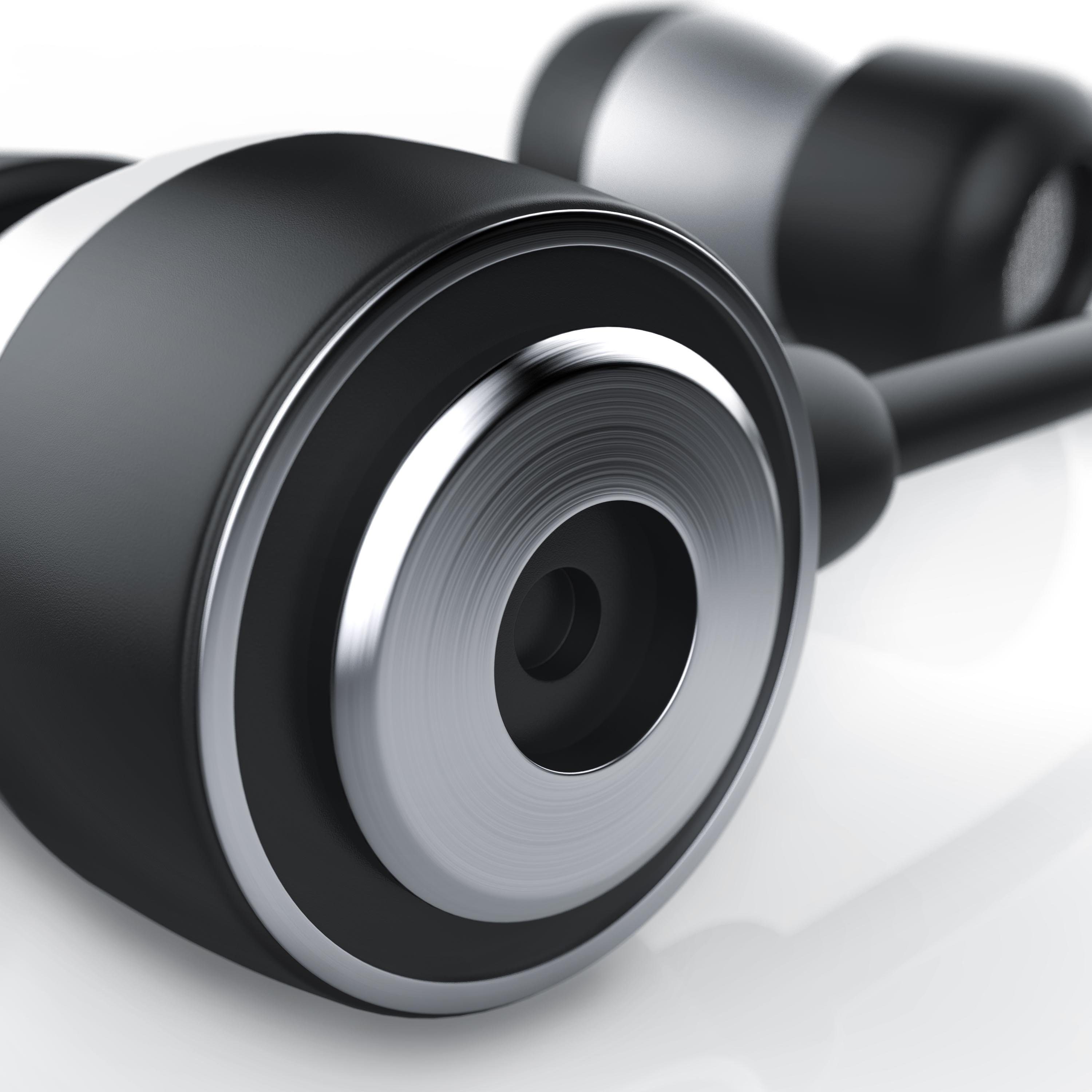 Ohrhöher, Schallwandler, CSL mit Aramid-Kabel In-Ear-Kopfhörer 10mm (InEar Knickschutz)