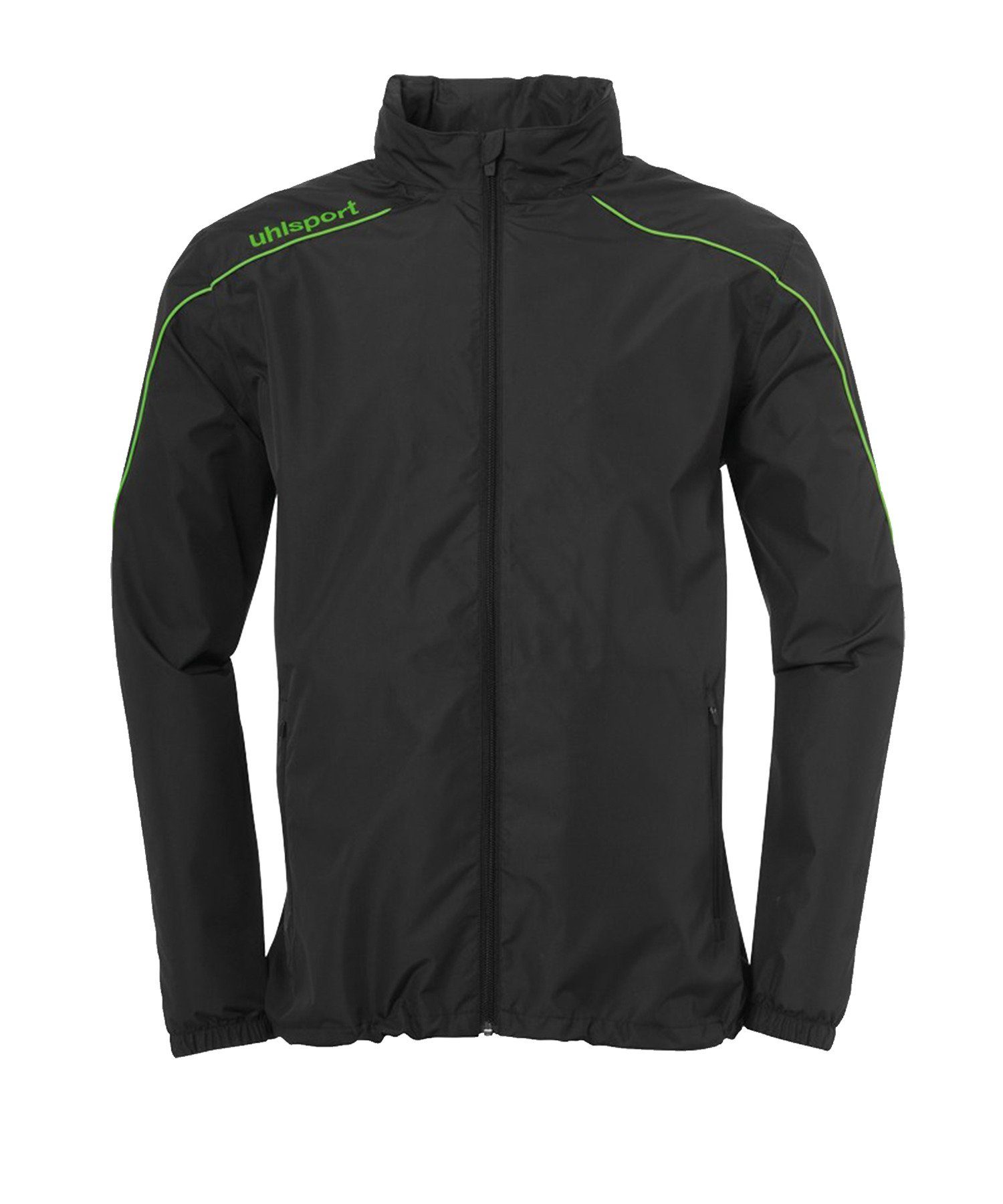 uhlsport Sweatjacke Stream 22 Allwetterjacke SchwarzGruen