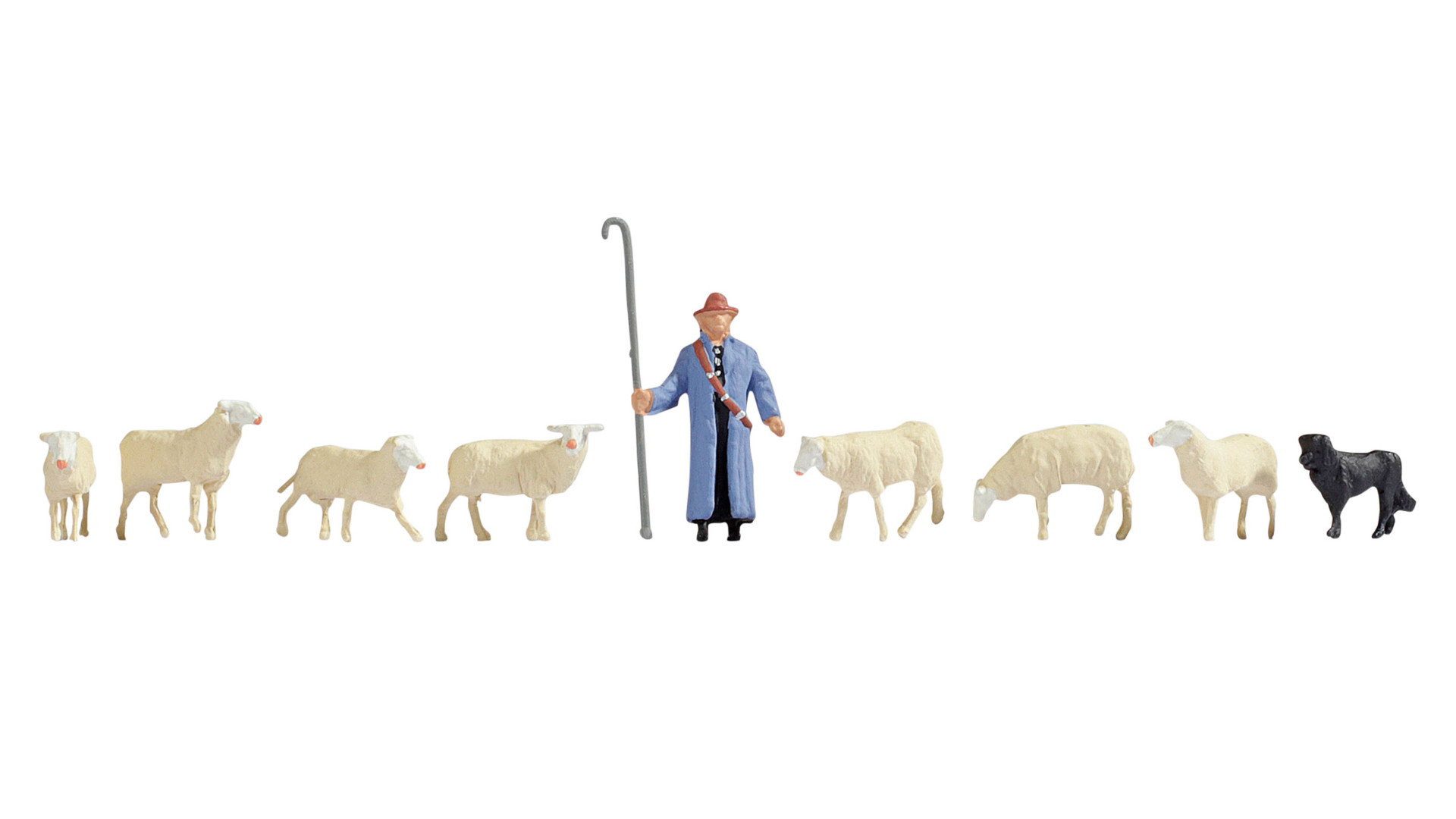NOCH Dekofigur NOCH® Schafe und Schäfer, liebevolle Modelle, idea