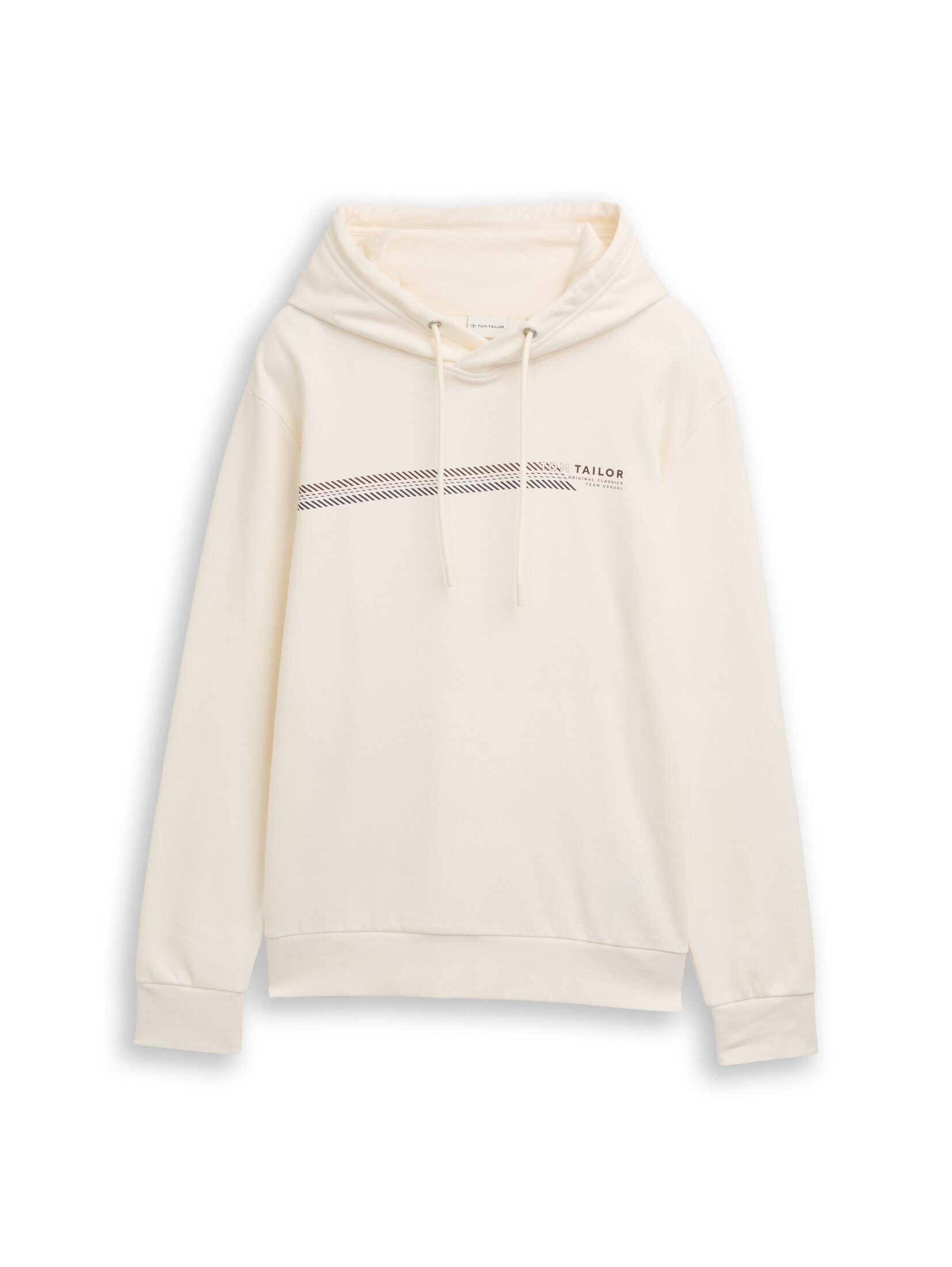 TOM TAILOR Sweatshirt Strick & Sweatshirts Hoodie Sweatshirt mit Logo-Print günstig online kaufen