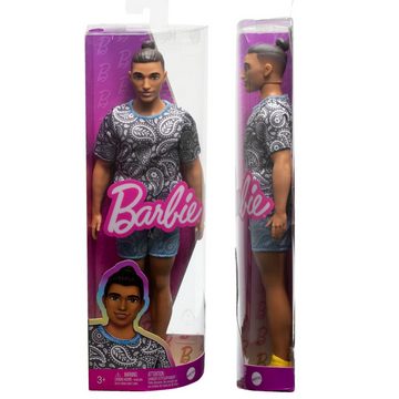Barbie Anziehpuppe Ken Puppe Bun & Paisley Barbie HPF80 Mattel Fashionistas 204
