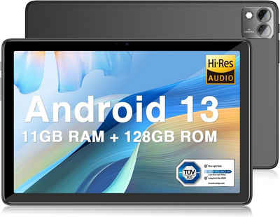 DOOGEE 6600 mAh Widevine L1 11 GB RAM 8.4mm Ultra-Thin Tablet (10,1", 128 GB, Android 13, Dual 4G LTE /5G WiFi, Multifunktionales Leistungsgerät für moderne Nutzer)