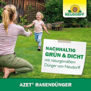 Neudorff Rasendünger Azet Bio Rasen Dünger, 5 kg, BIO 100% natürliche Rohstoffe