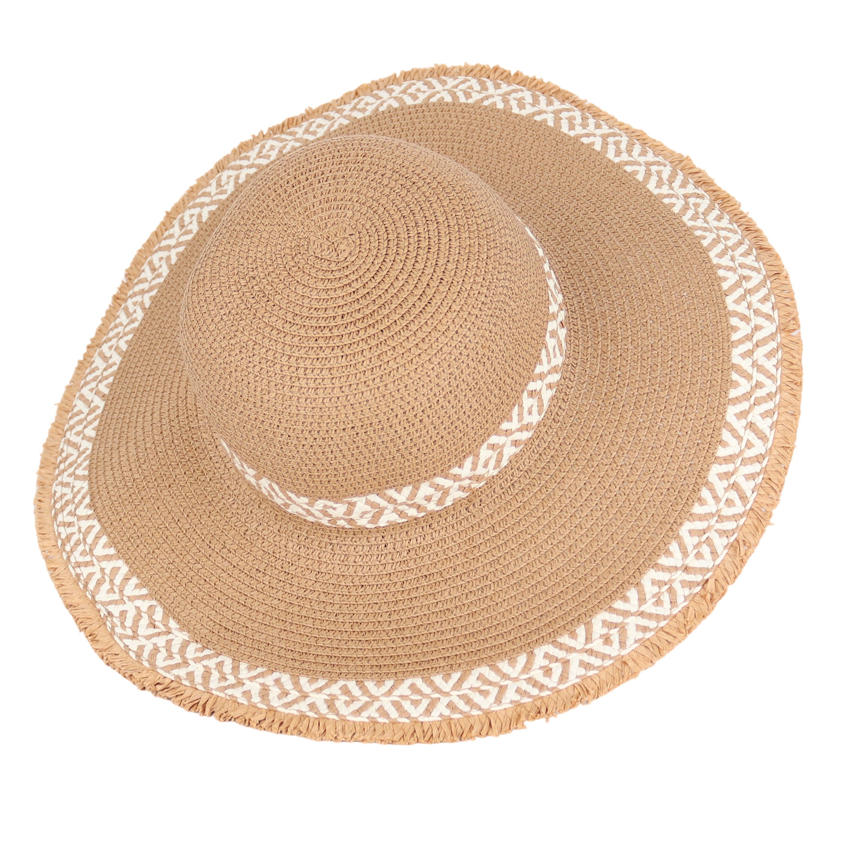MIRROSI Strohhut Sonnenhut Sommerhut Strandhut BOHO günstig online kaufen