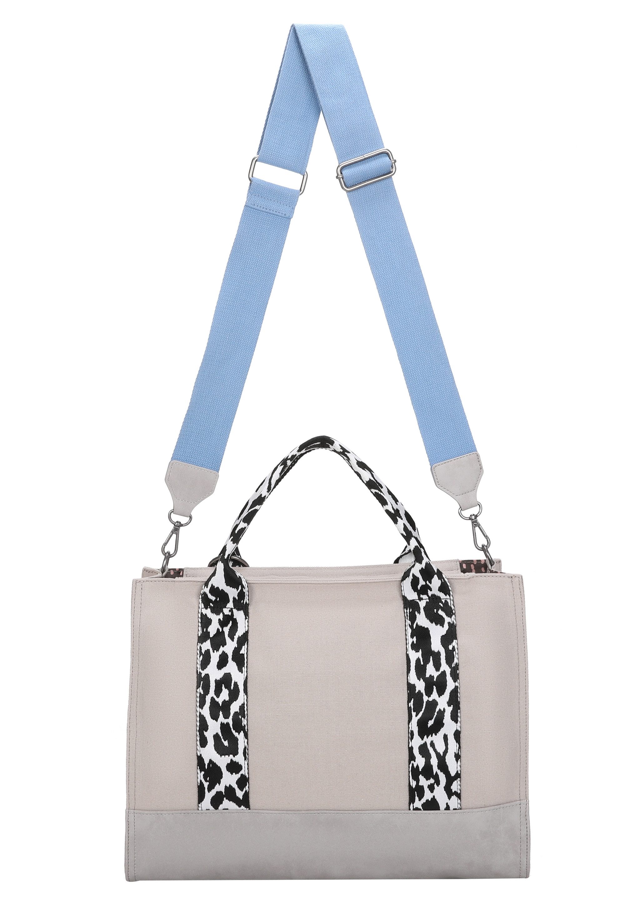 Fritzi aus Preußen Schultertasche Tote Bag Limited Summer Leo Sand, mit abnehmbarer Kordel