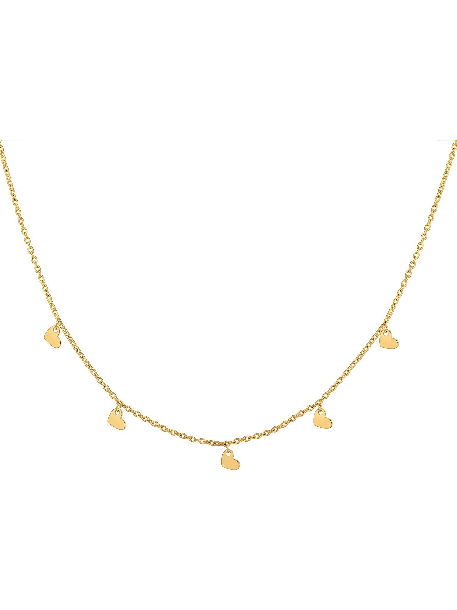 Silberkette Caï Damen-Kette 925er Silber Herz