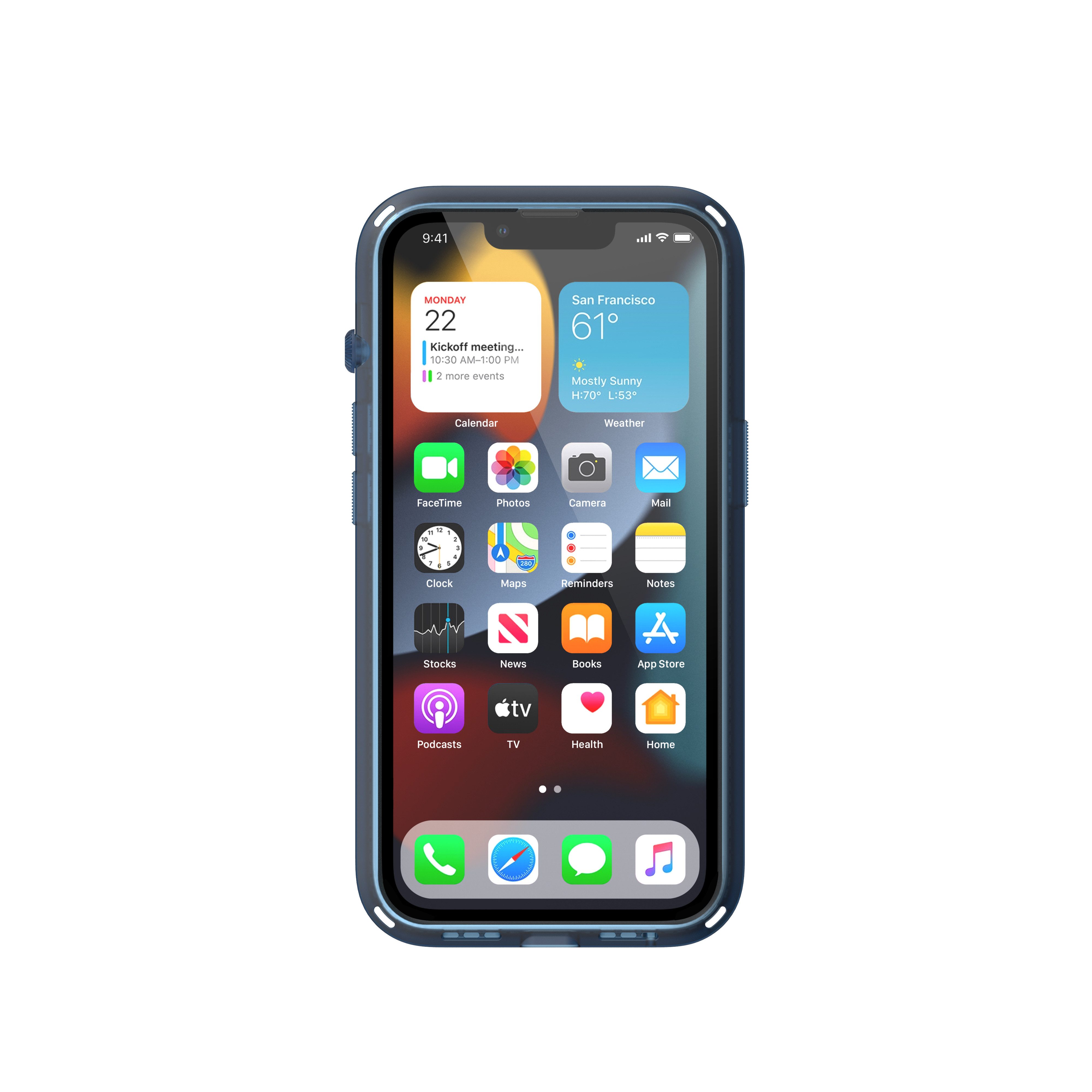 Catalyst Smartphone-Hülle Influence Case, für iPhone 13 Pro Max, Pacific Blue