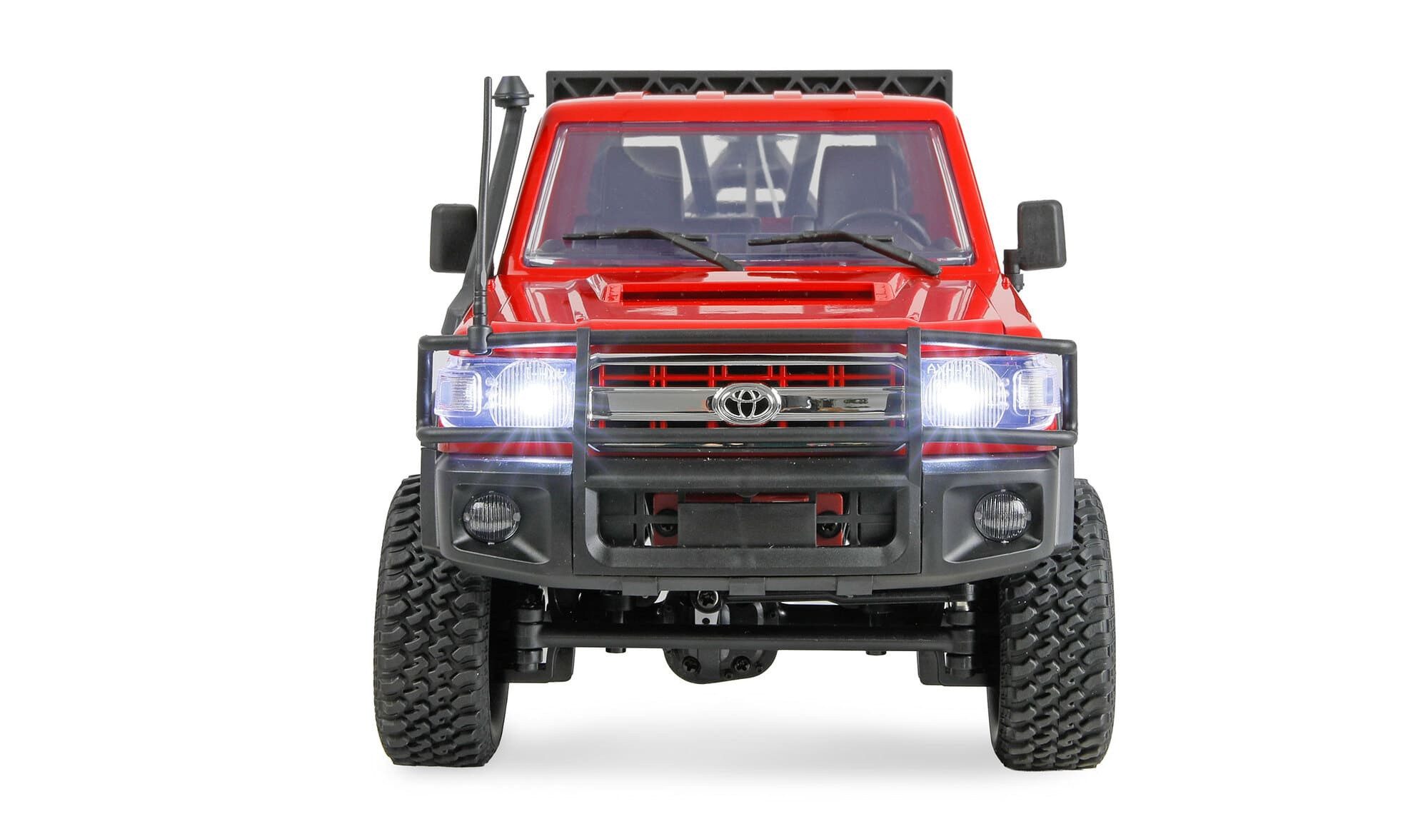 Amewi RC-Buggy Amewi Toyota Land Cruiser Crawler Abschleppwagen 4WD 1:12 RTR rot – Bild 5 von 5