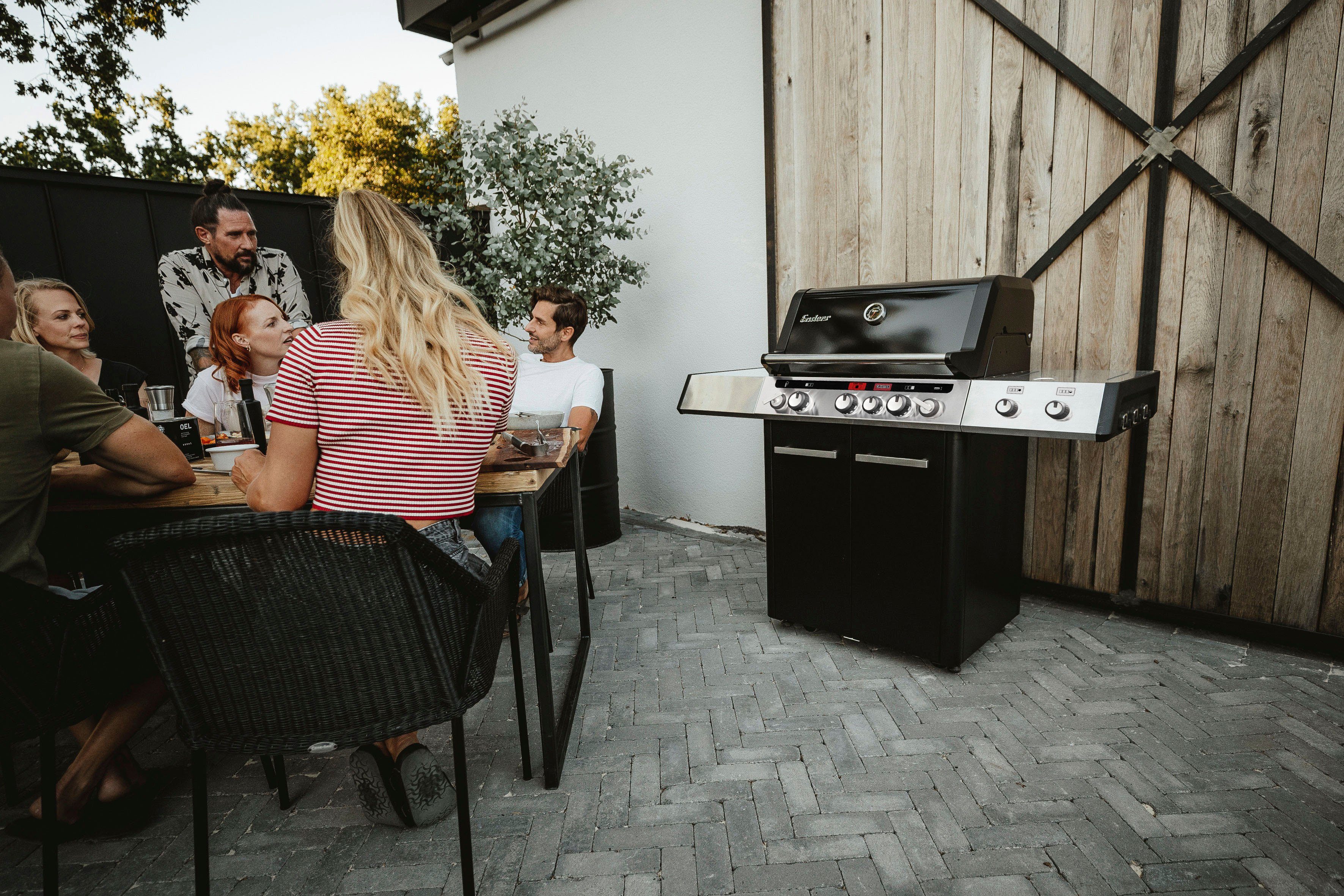 Enders® Gasgrill UNIQ PRO 3 IK CRUSTER, BxH: 150,5x120,6 cm