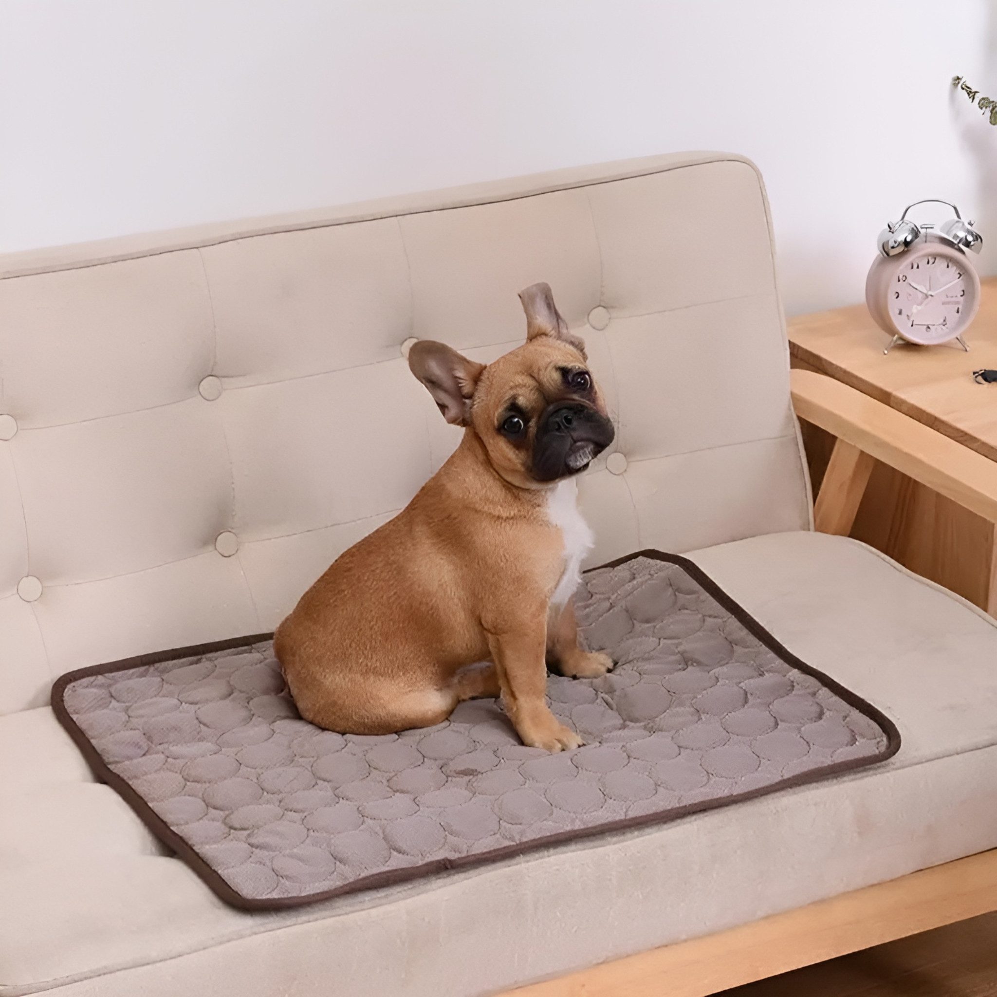 HS.SUPPLY Hundematte kühlende Matte für Ihr Haustier, Selbstkühlend & Atmungsaktiv, Ideal für Hunde oder Katzen