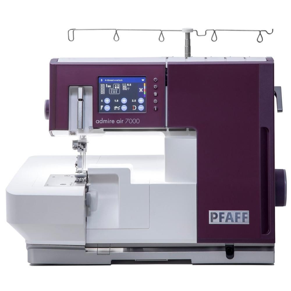 PFAFF Overlock-Nähmaschine - admire air 7000 Coverlock mit Lufteinfädelung